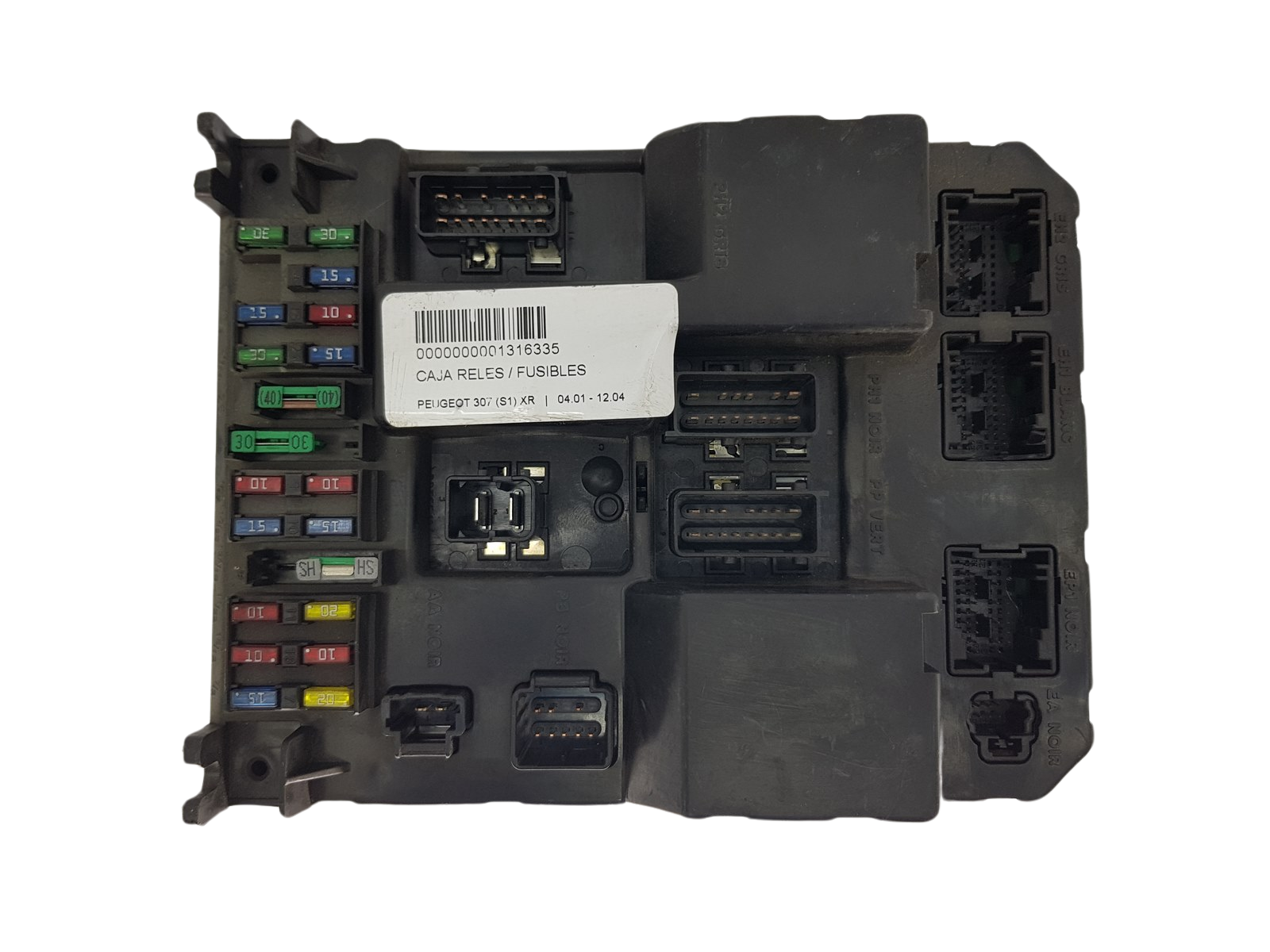 Control Unit BSI K02-00 9651197080A 9651197780A PSA Valeo 1745 main product photo