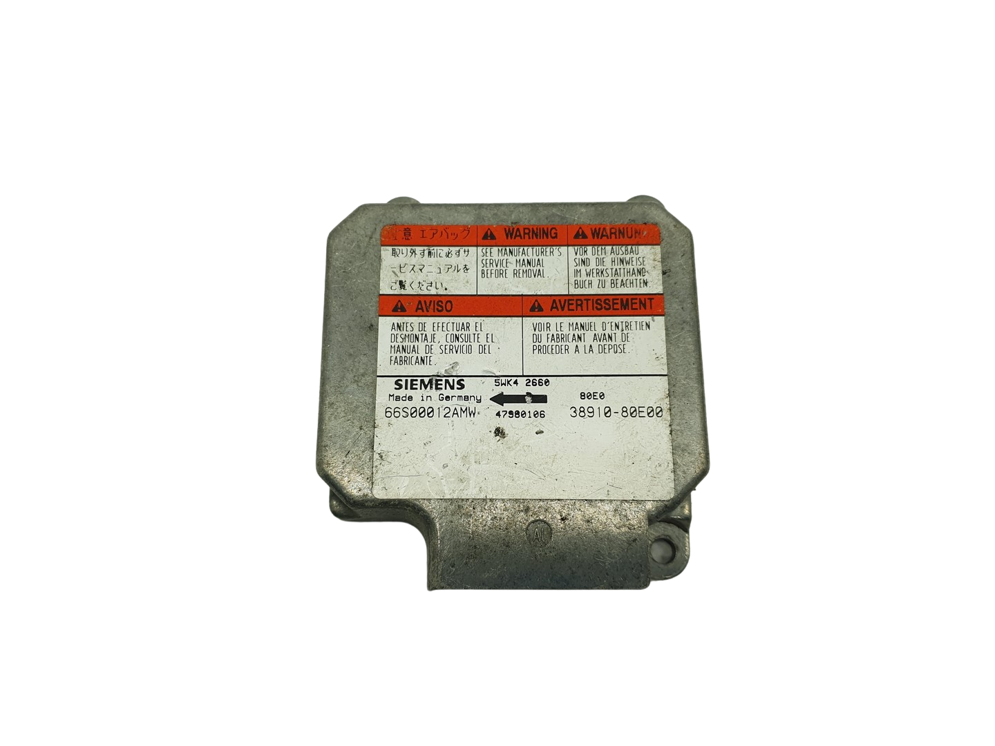 Control unit Module 38910-80E00 5WK42660 Subaru Siemens 69042 main product photo
