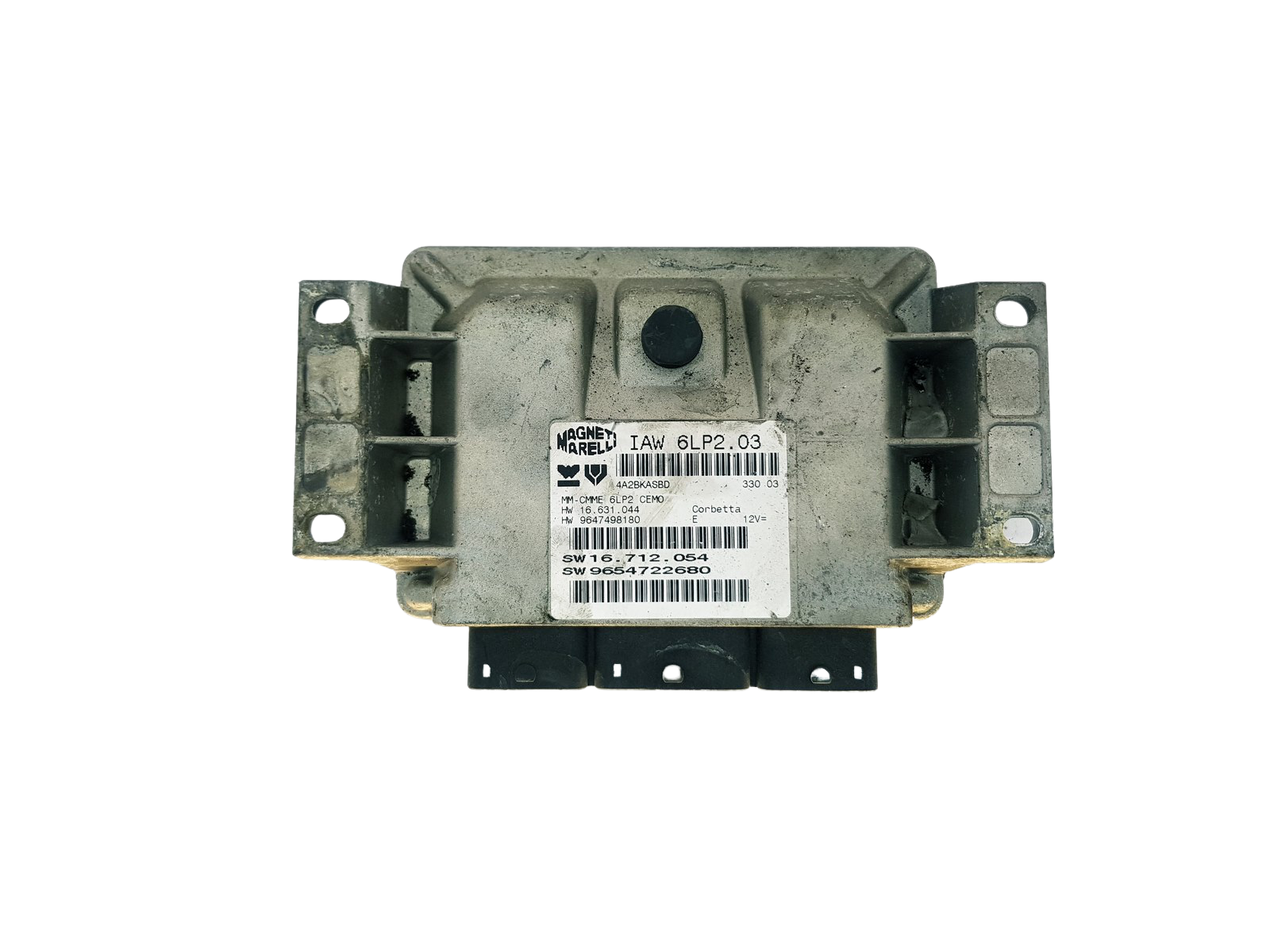 Control Unit PSA 9654722680 IAW6LP2.03 Magneti Marelli 33325 main product photo