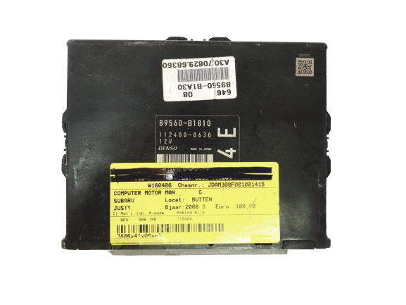 Control Unit Daihatsu 89560-B1810 112400-0630 Denso 19277 main product photo