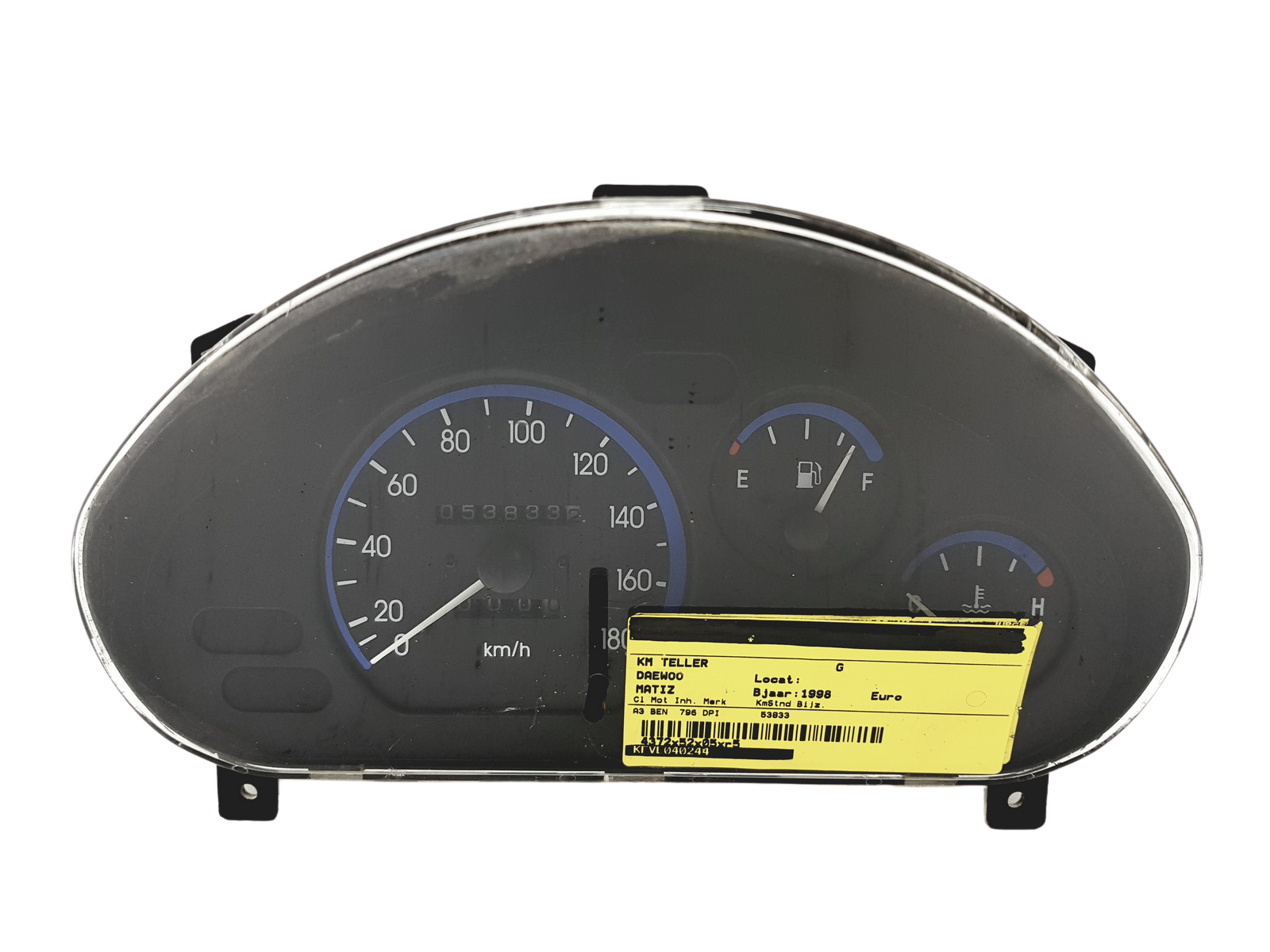 Speedometer/Instrument Cluster Daewoo Matiz 96380536 30534 main product photo