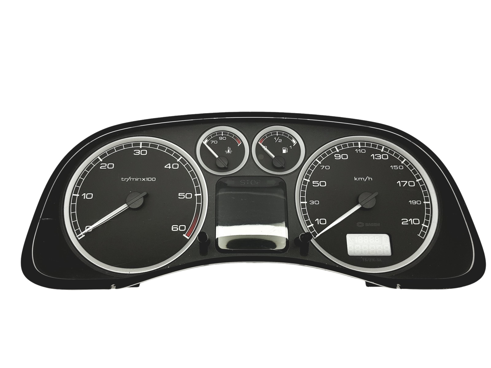 Speedometer/Instrument Cluster Peugeot 307 9636708880 E 05 33378 main product photo