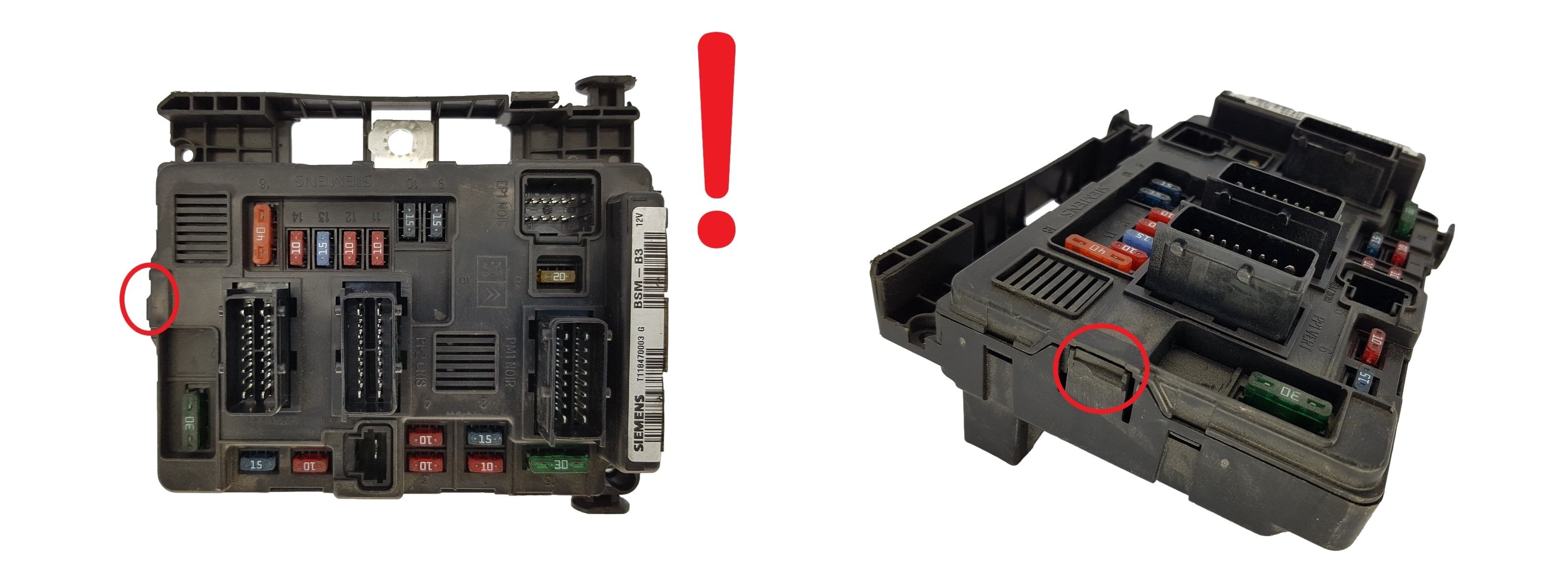 Control Unit BSM-B3 9643498880 T118470003G PSA Siemens 1480 main product photo