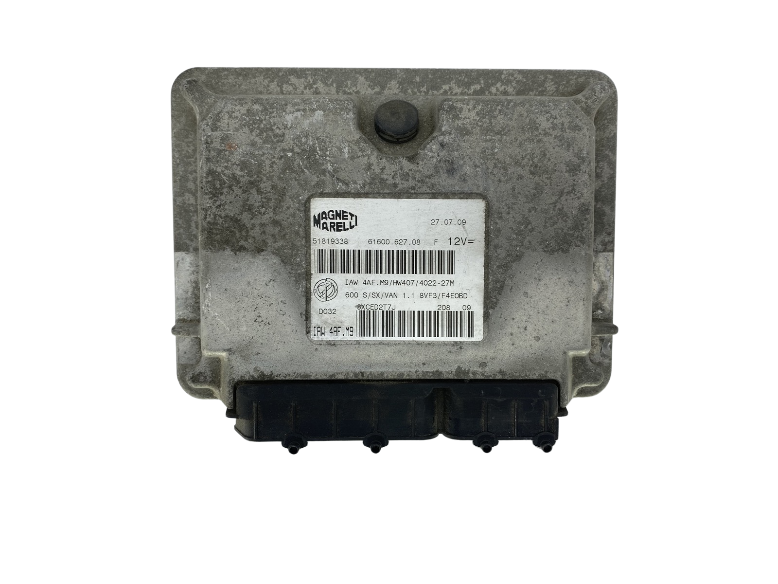 Control Unit Fiat 51819338 IAW4AF.M9 61600.627.08 Magneti Marelli 47889 main product photo