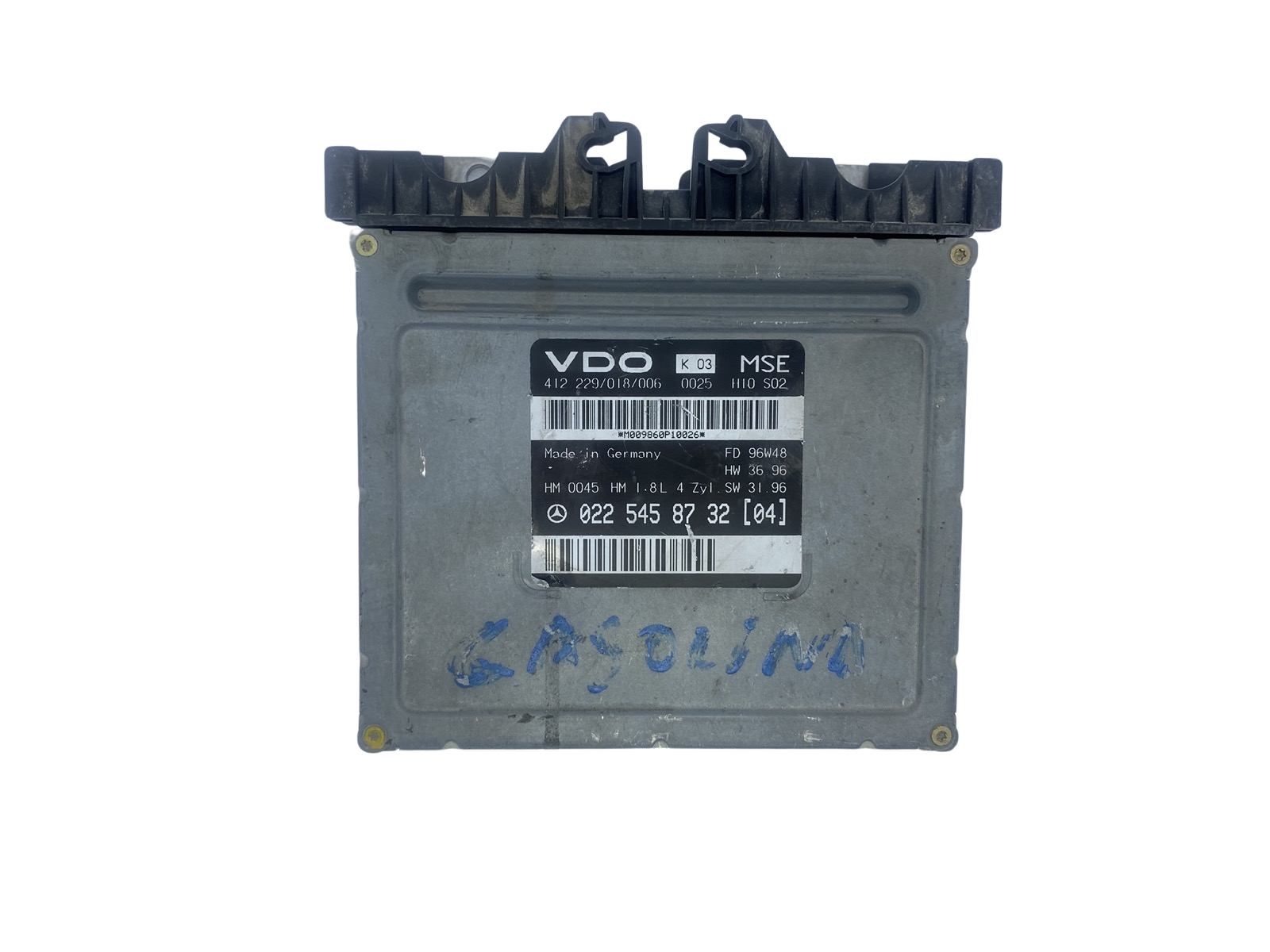 Control Unit Mercedes 0225458732 412229/018/006 VDO main product photo