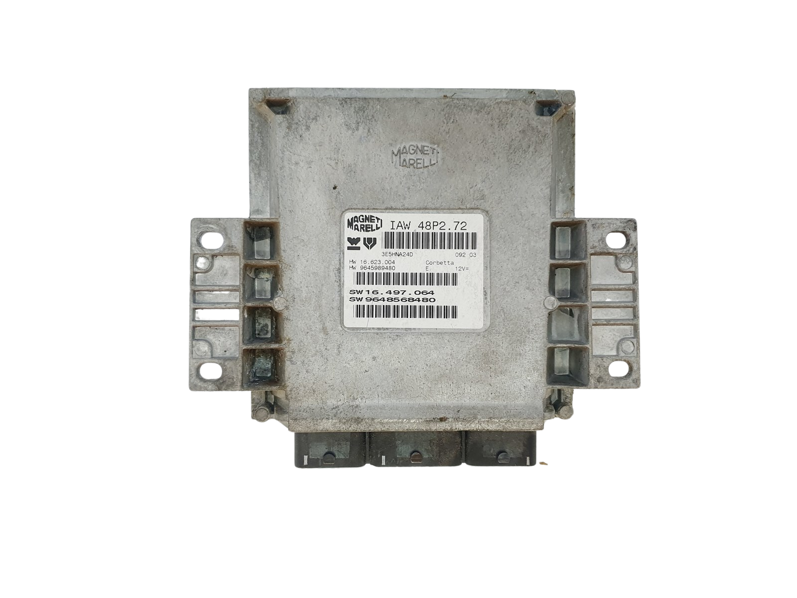 Control Unit 9648568480 IAW48P2.72 9645989480 PSA Magneti Marelli 47515 main product photo