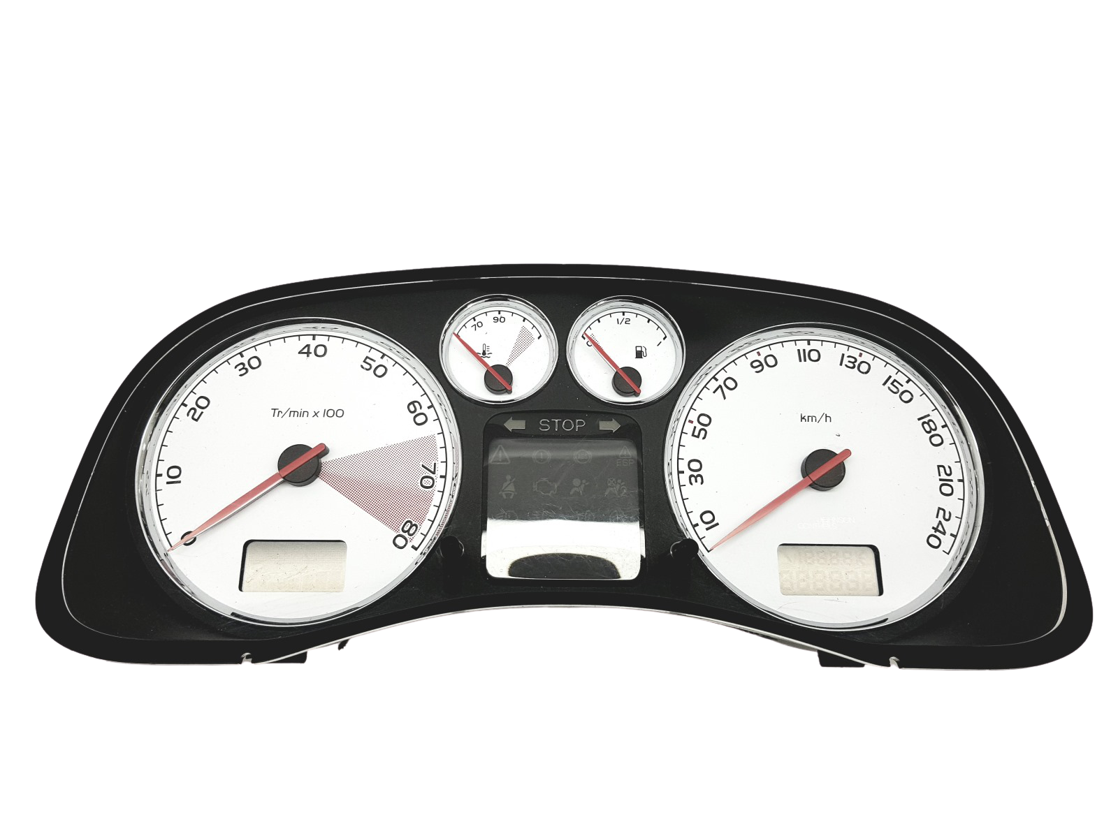 Speedometer/Instrument Cluster Peugeot 307 9661323080 E01 29709 main product photo