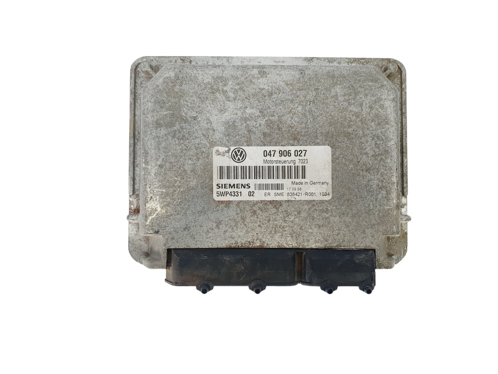Control Unit 047906027 5WP4331 02 VW Seat Siemens 38483 main product photo