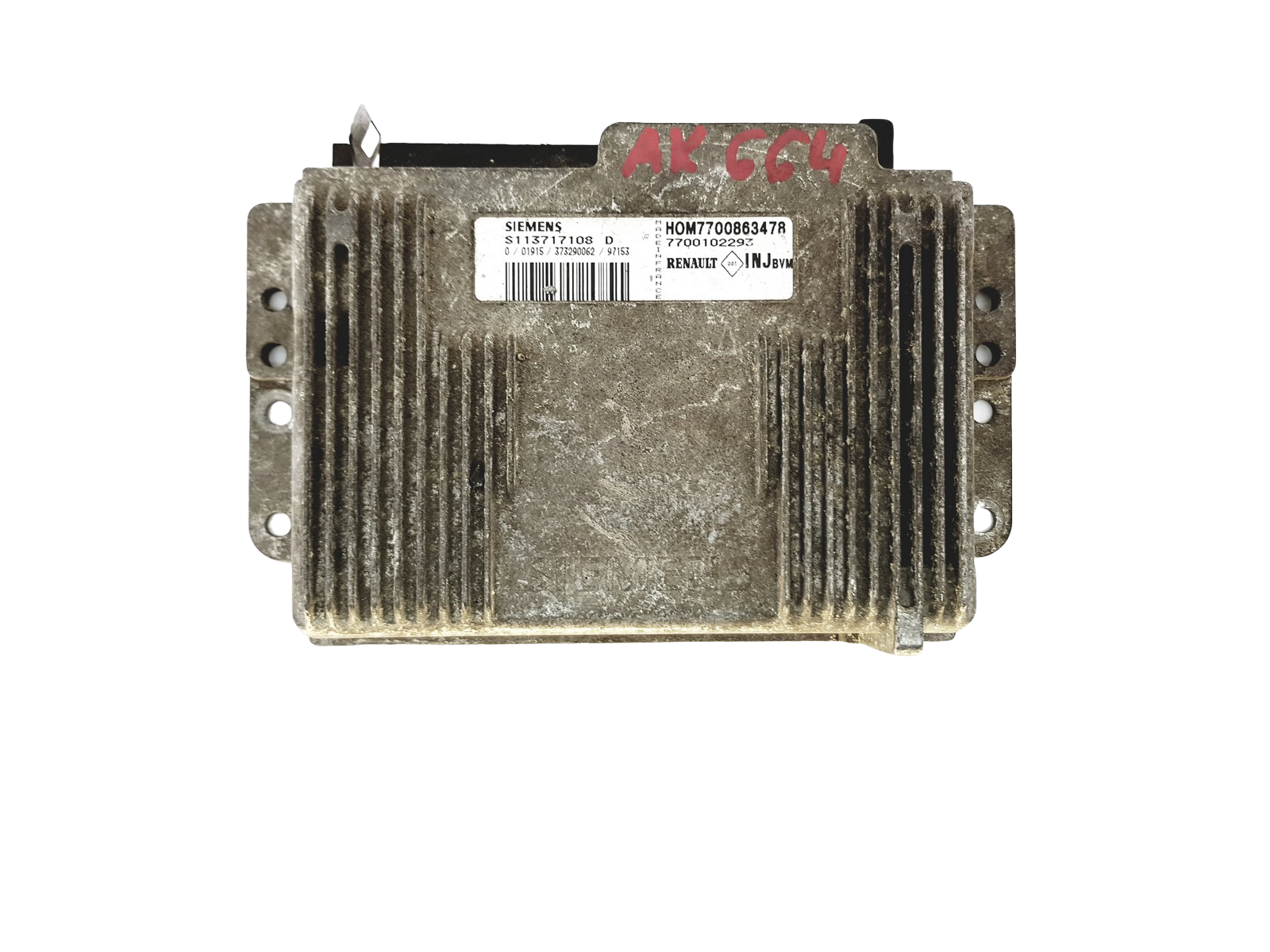 Control Unit S113717108D 7700863478 7700102293 Renault Siemens 22390 main product photo