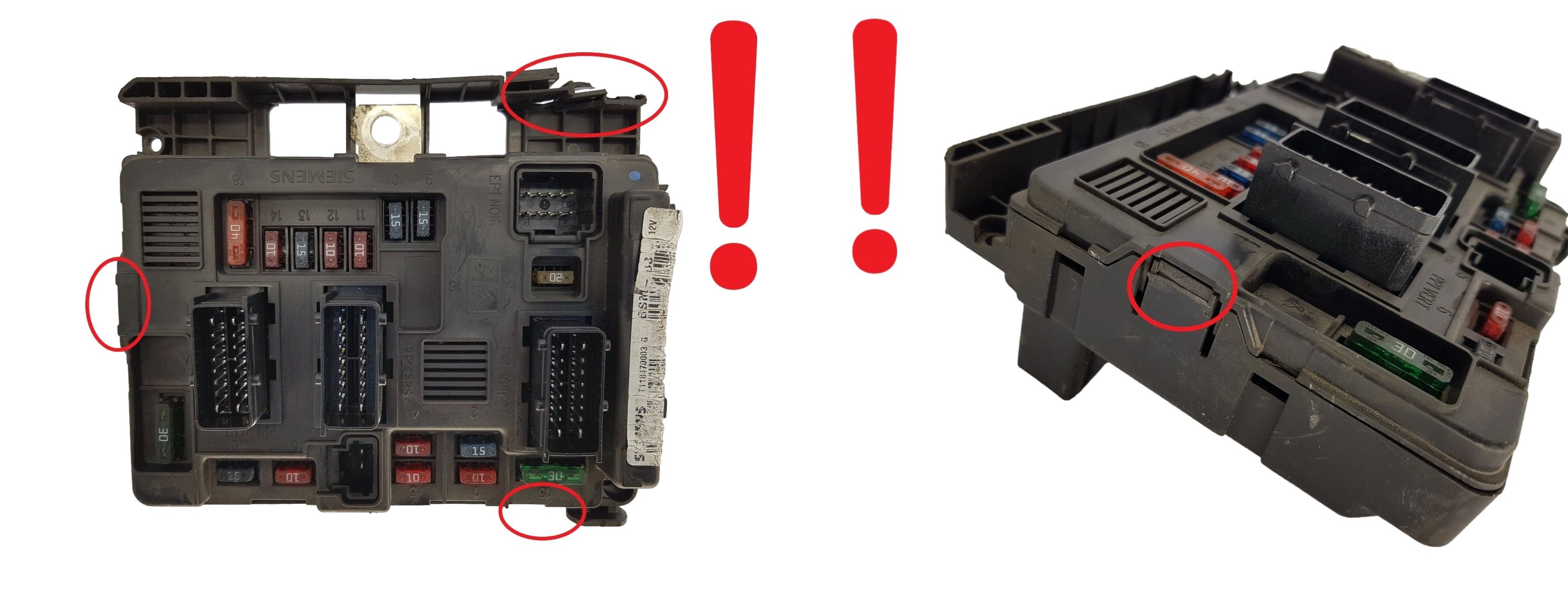 Control Unit BSM-B3 9643498880 T118470003G PSA Siemens 1379 main product photo