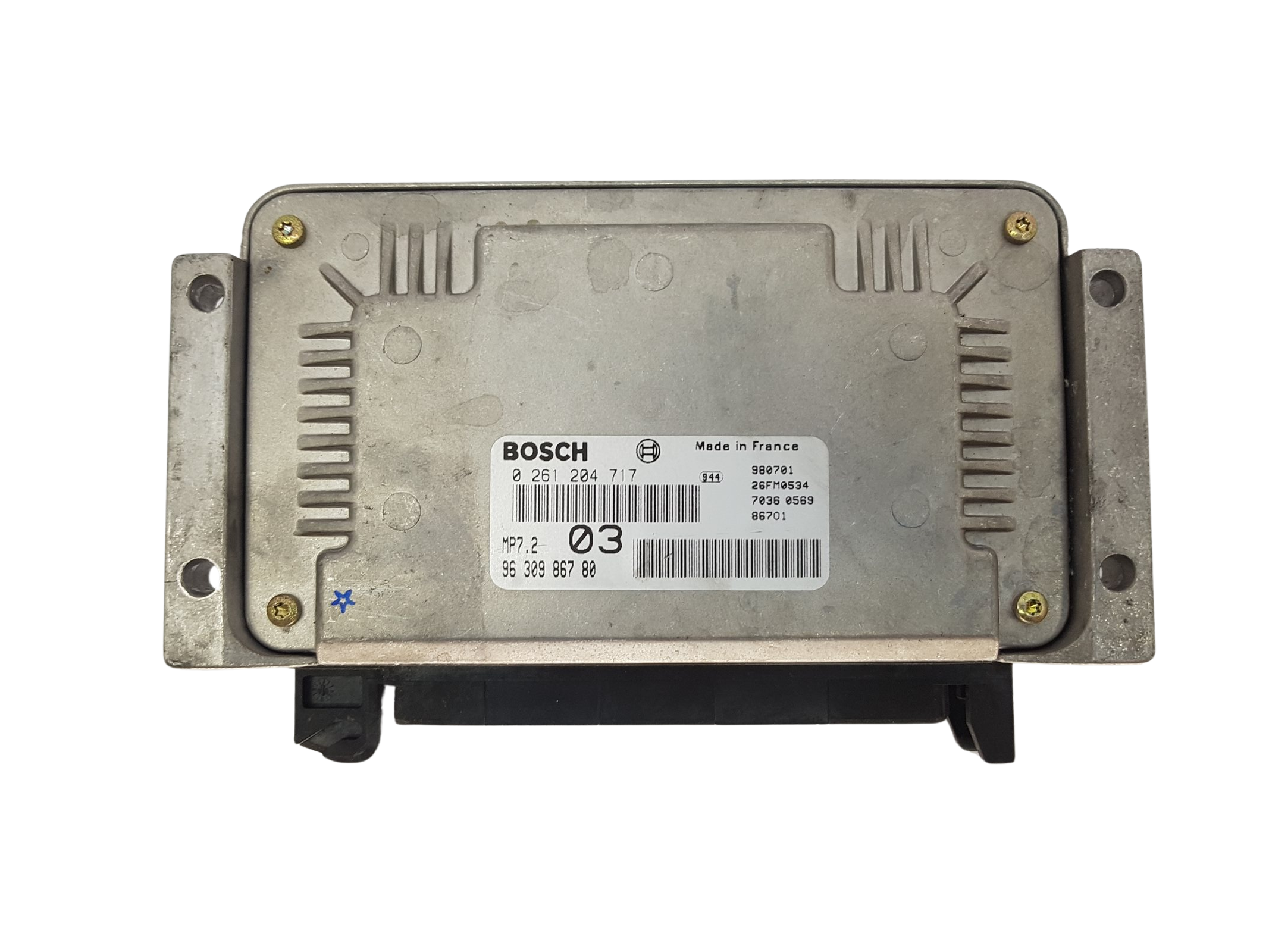 Control Unit 9630986780 0261204717 PSA Bosch 3100 main product photo