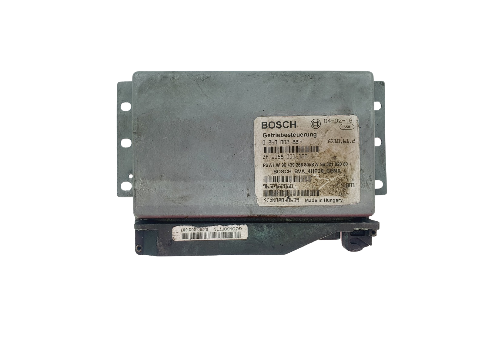 Control Unit 0260002887 9643926680 PSA Bosch 45504 main product photo