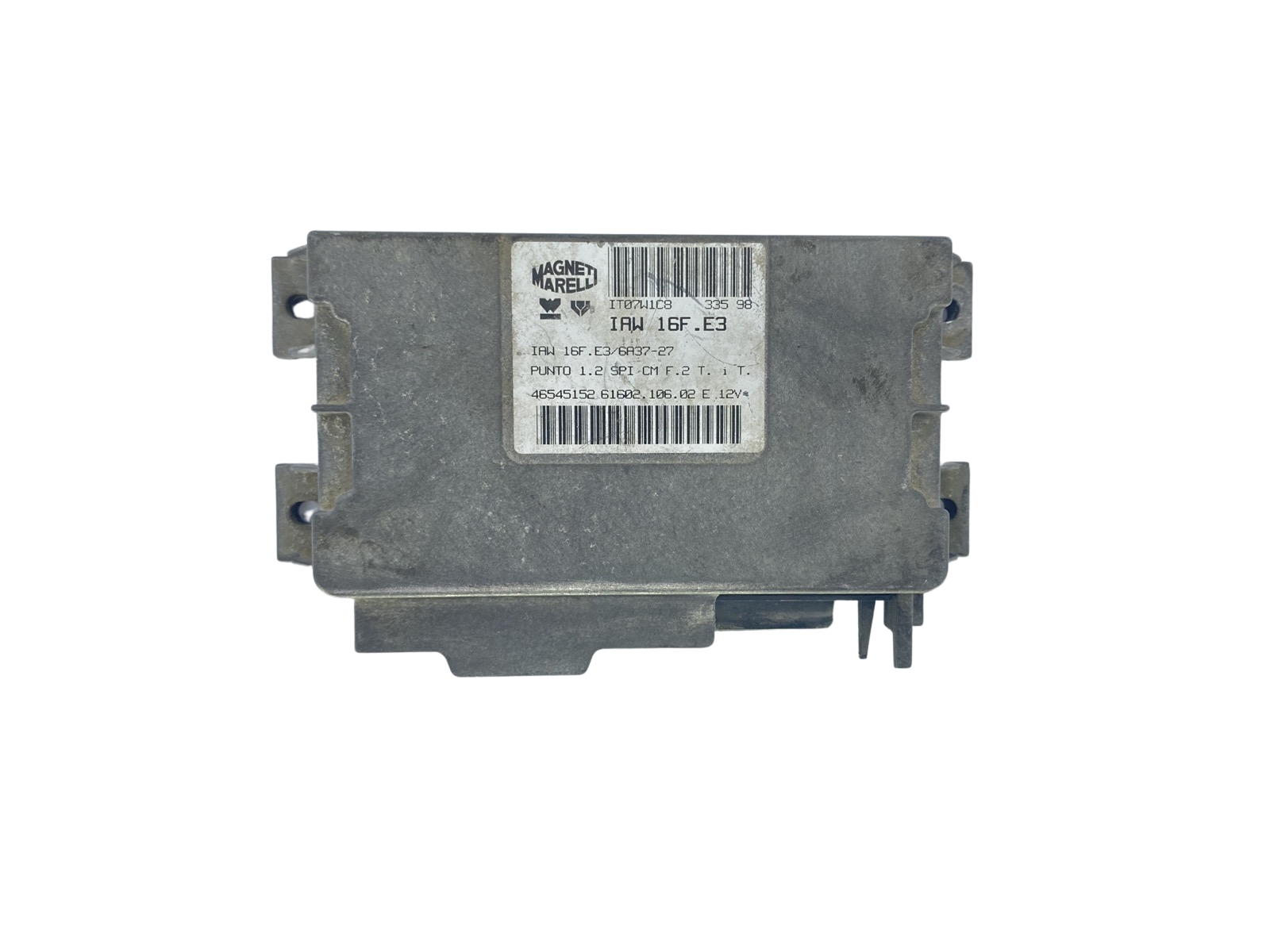 Control Unit IAW16F.E3 46545152 61602.106.02 Fiat Magneti Marelli 55734 main product photo