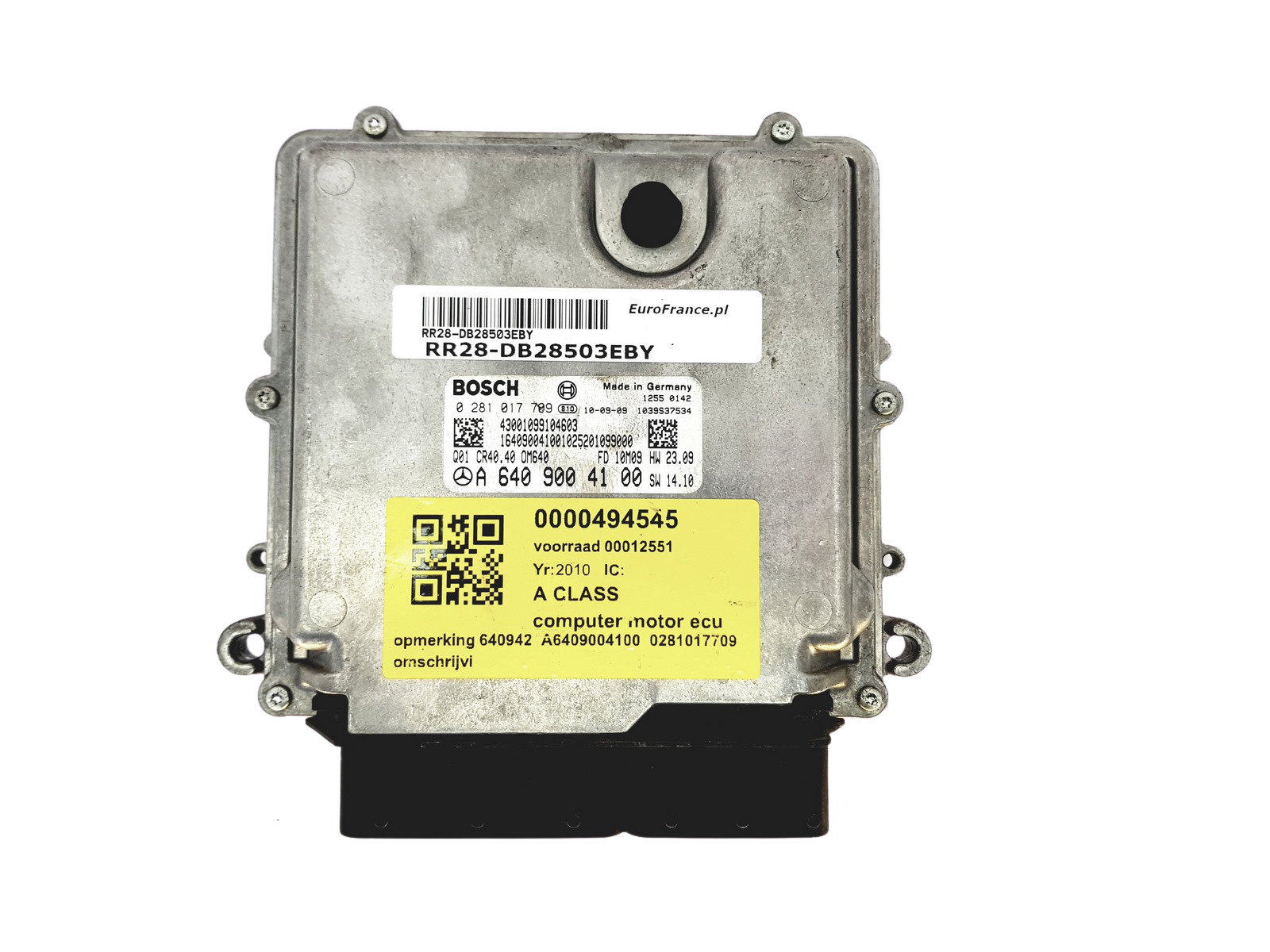 Control Unit A6409004100 0281017709 Mercedes Bosch main product photo