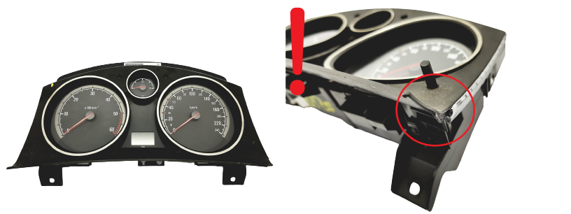 Speedometer/Instrument Cluster Opel Astra 13186323HE 110080261020 47764 main product photo