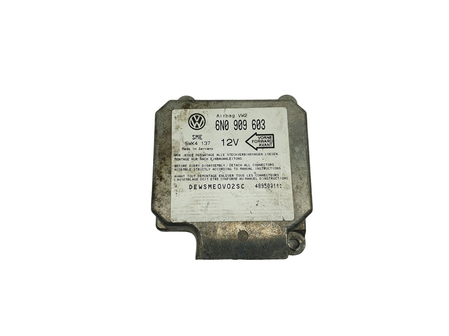 Control unit Module 6N0909603 5WK4137 VW Siemens 68960 main product photo