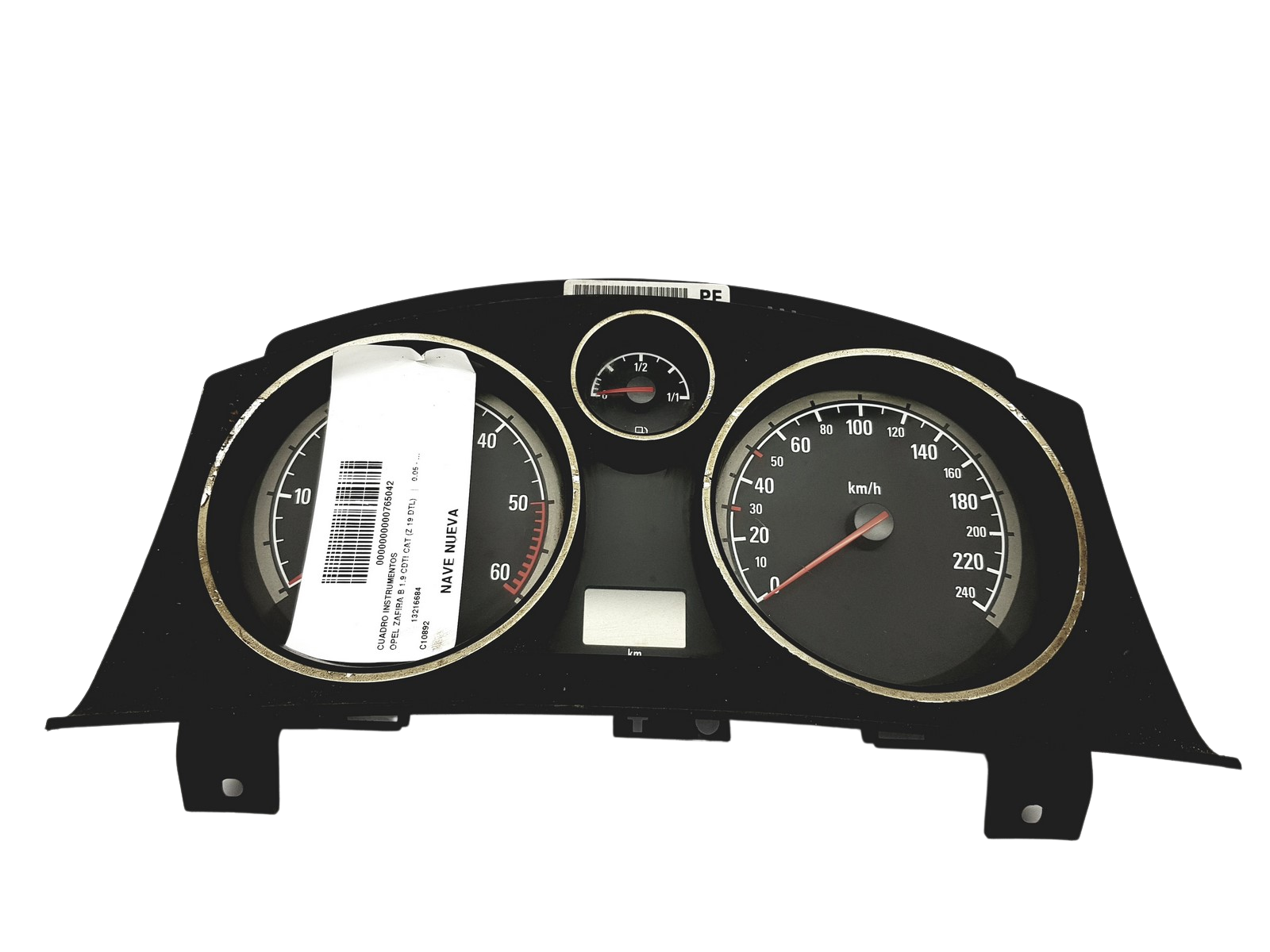 Speedometer/Instrument Cluster Opel Astra H Zafira B 13216684PF 58358 main product photo