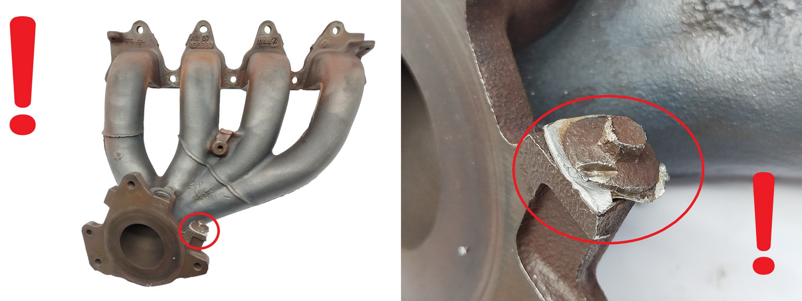 Exhaust Manifold 8200137449 138083 Renault 1.8 2.0 16v 1083 main product photo
