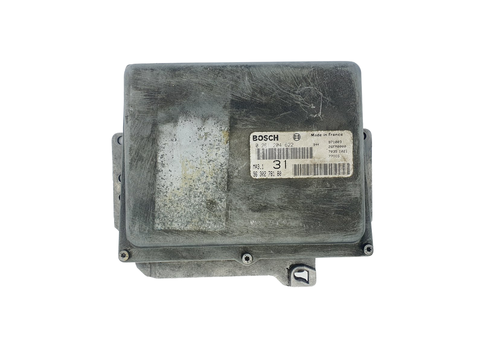 Control Unit 0261204622 9630278180 26FM0000 MA3.1 PSA Bosch 44756 main product photo