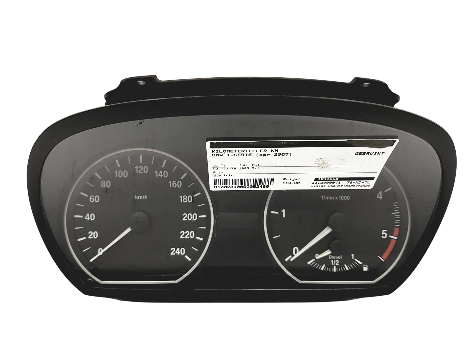 Speedometer/Instrument Cluster BMW 1 E81 E82 E87 9141475-01 32087 main product photo