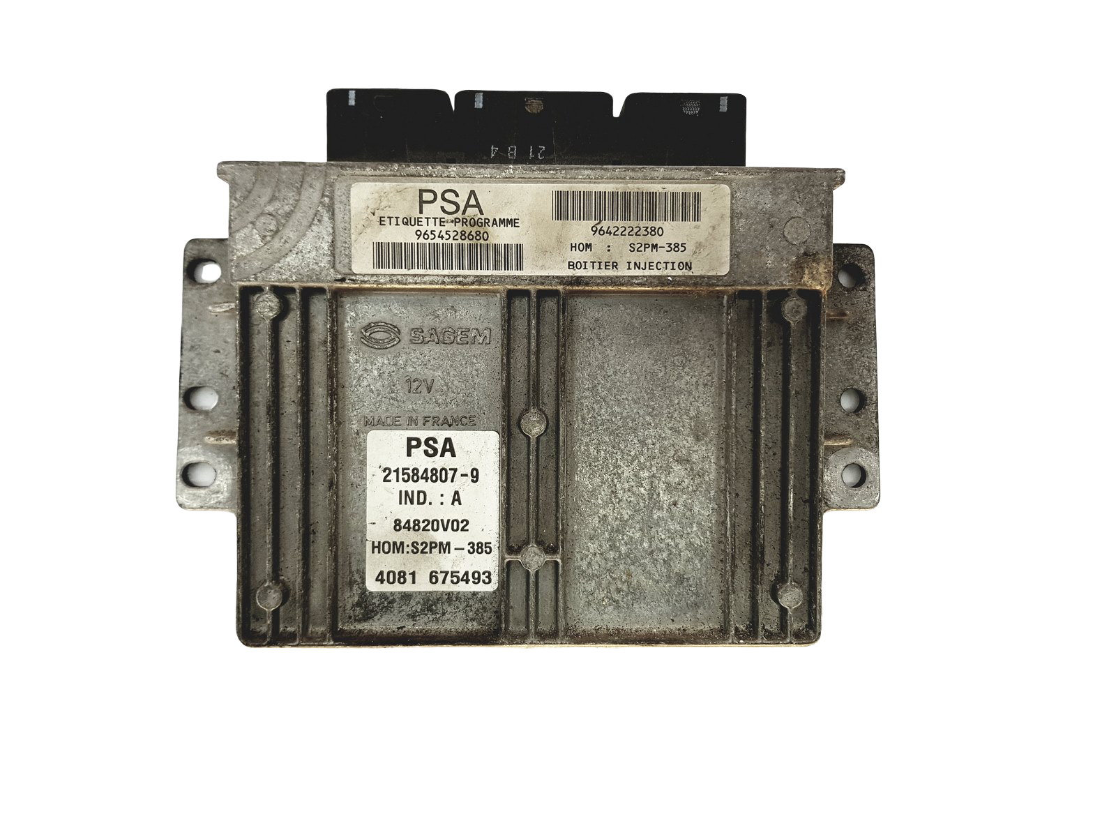 Control Unit 9654528680 9642222380 21584807-9 PSA Sagem 22057 main product photo