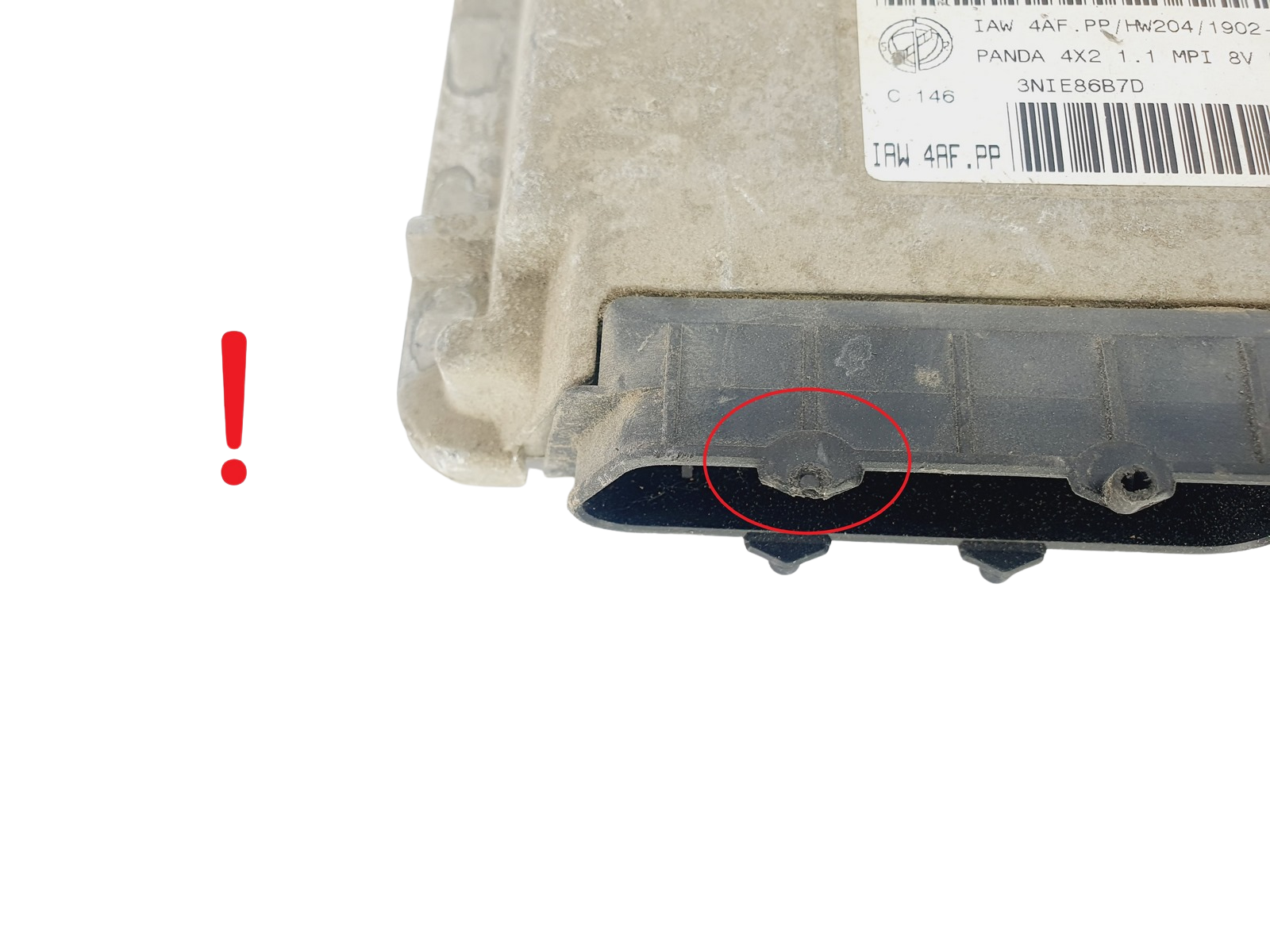 Control Unit IAW4AF.PP 55187374 Fiat Magneti Marelli 46920 main product photo