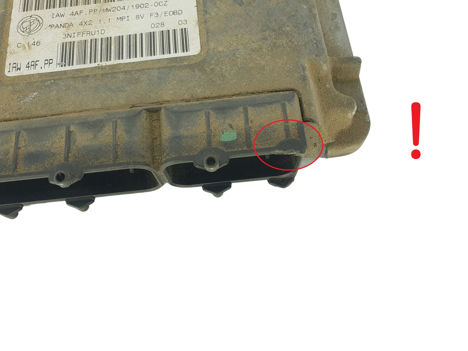 Control Unit IAW4AF.PP 55187374 Fiat Magneti Marelli 47406 main product photo