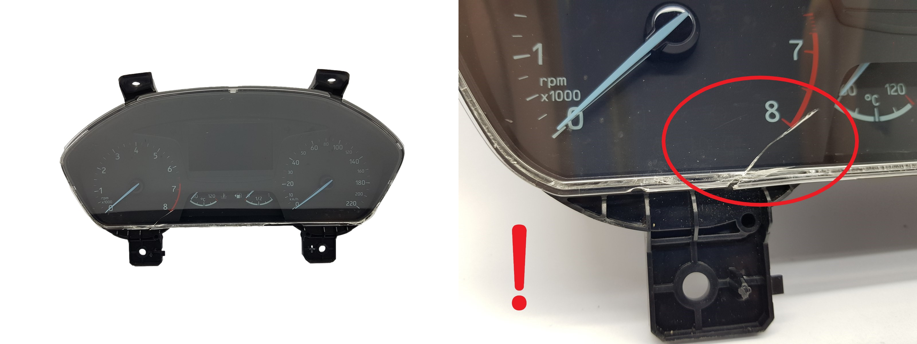 Speedometer/Instrument Cluster Ford Fiesta H1BT-10849-BAK 1221 main product photo