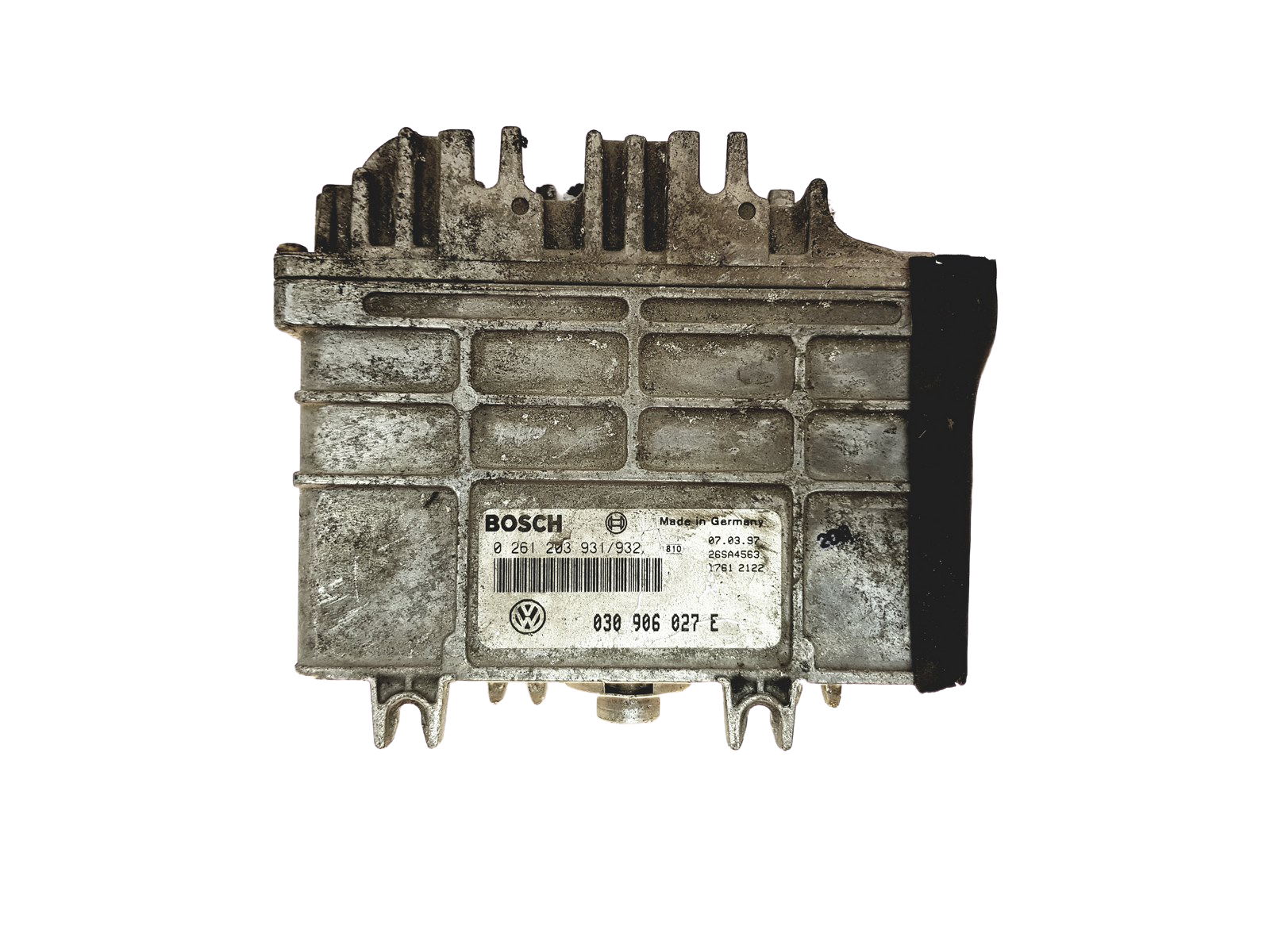 ECU Engine Control Unit VW 030906027E 0261203932 Bosch 24730 main product photo