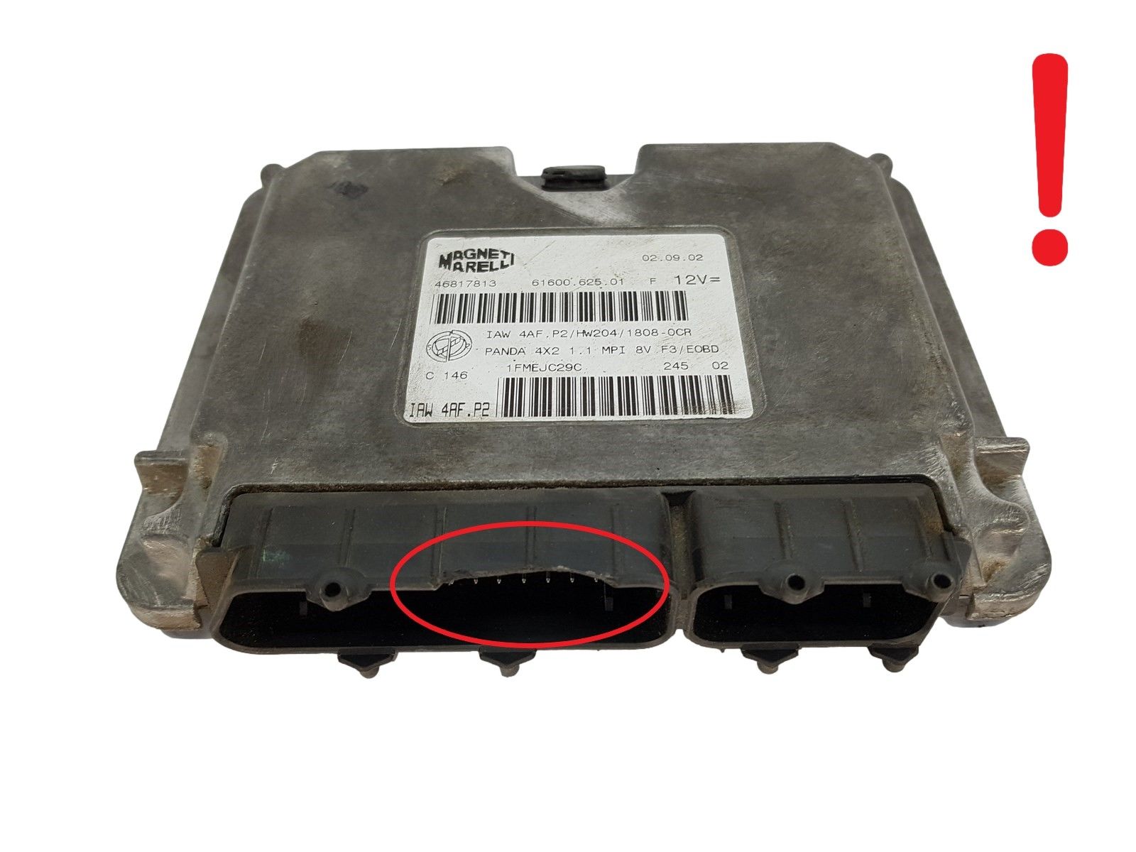 Control Unit IAW4AF.P2 46817813 61600.625.01 Fiat Magneti Marelli 16750 main product photo