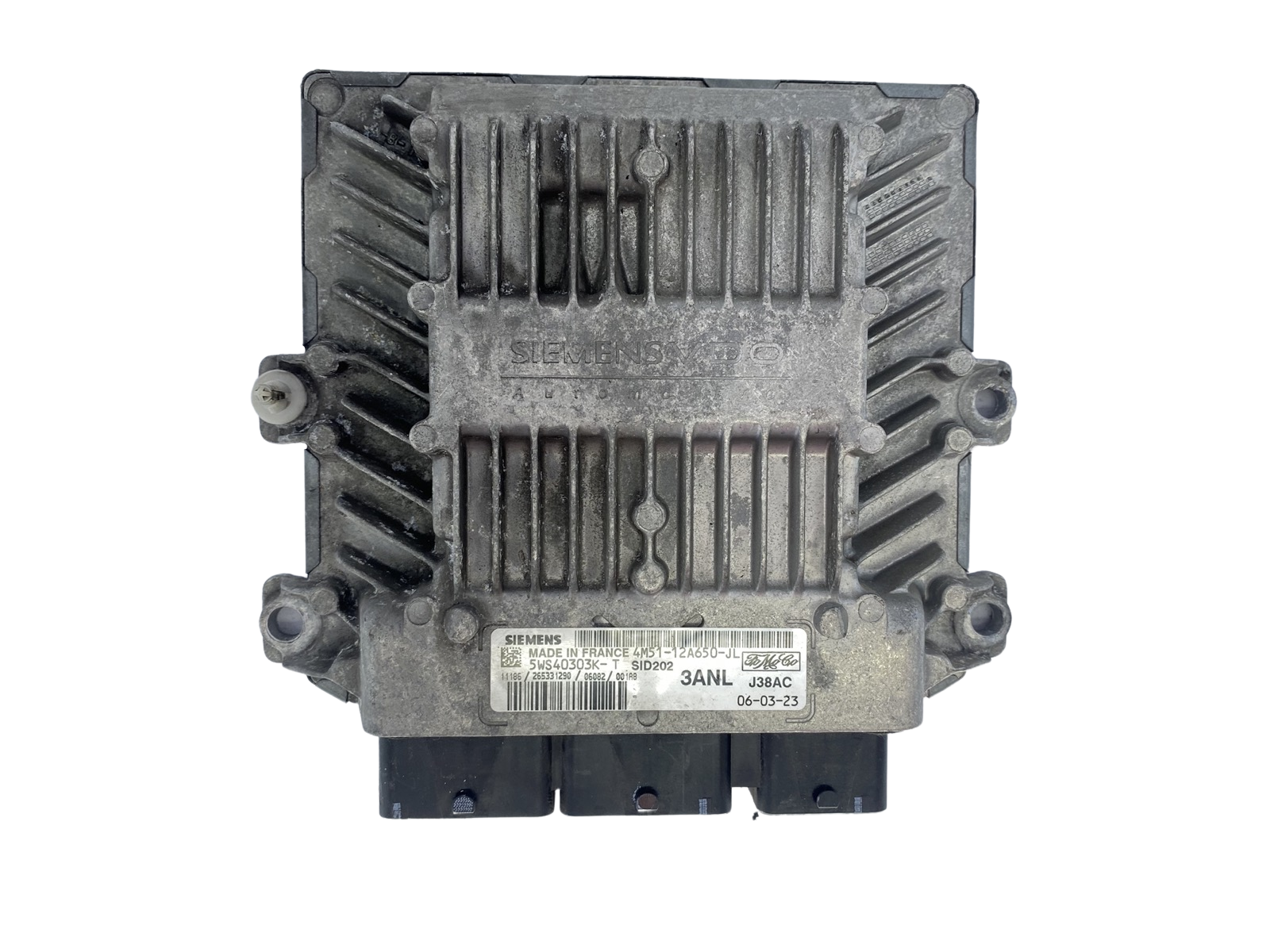 Control Unit 5WS40303K-T 4M51-12A650-JL SID202 Ford Siemens 52197 main product photo