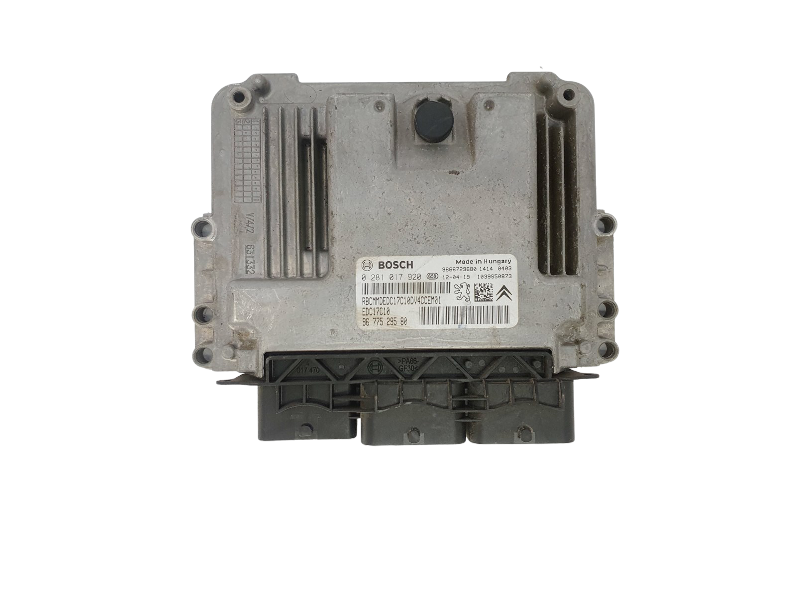 Control Unit 0281017920 9677529580 9666729680 PSA Bosch 44288 main product photo