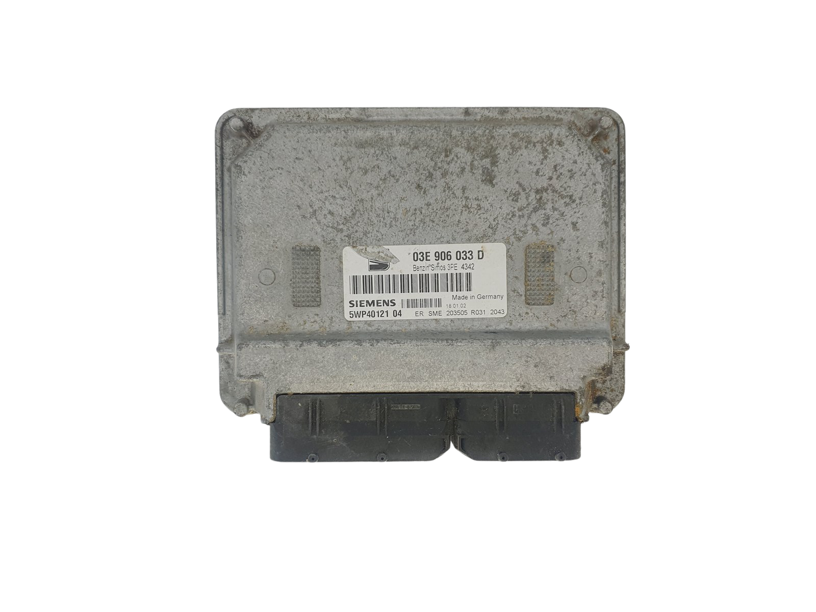 Control Unit 03E906033D 5WP40121 04 Seat Siemens 40812 main product photo