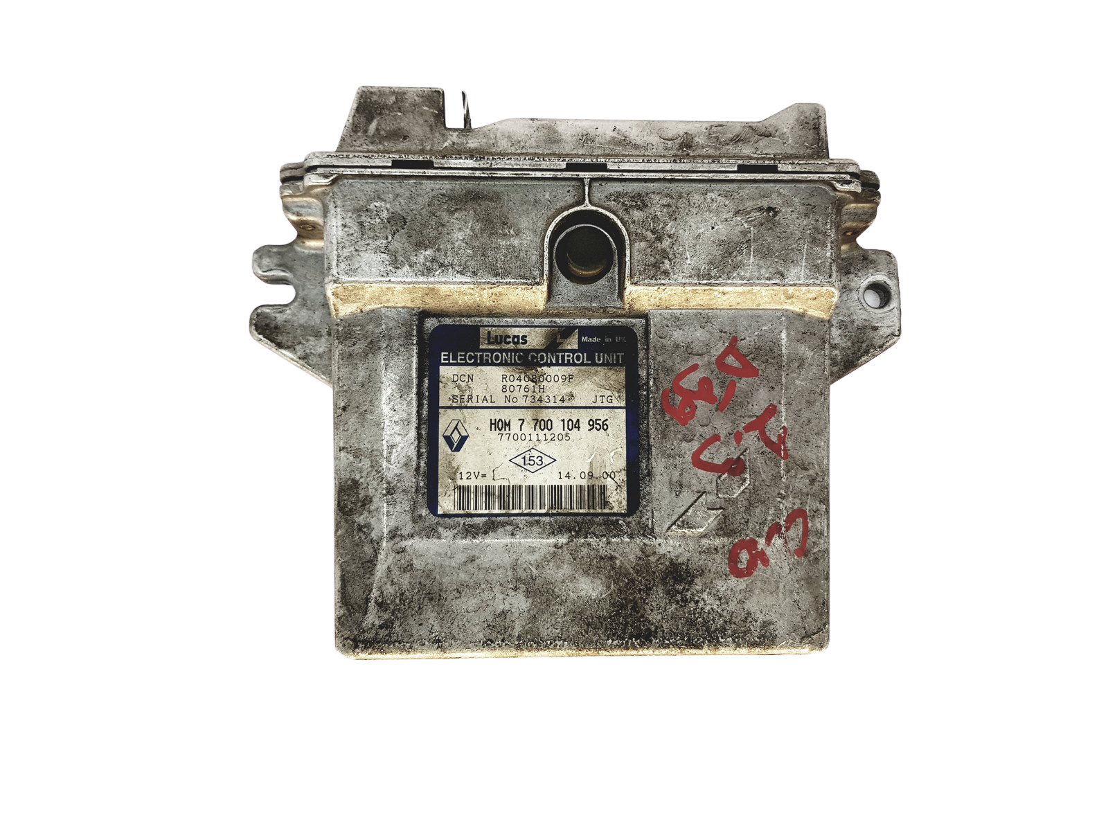 Control Unit 7700104956 7700111205 R04080009F Renault 27780 main product photo