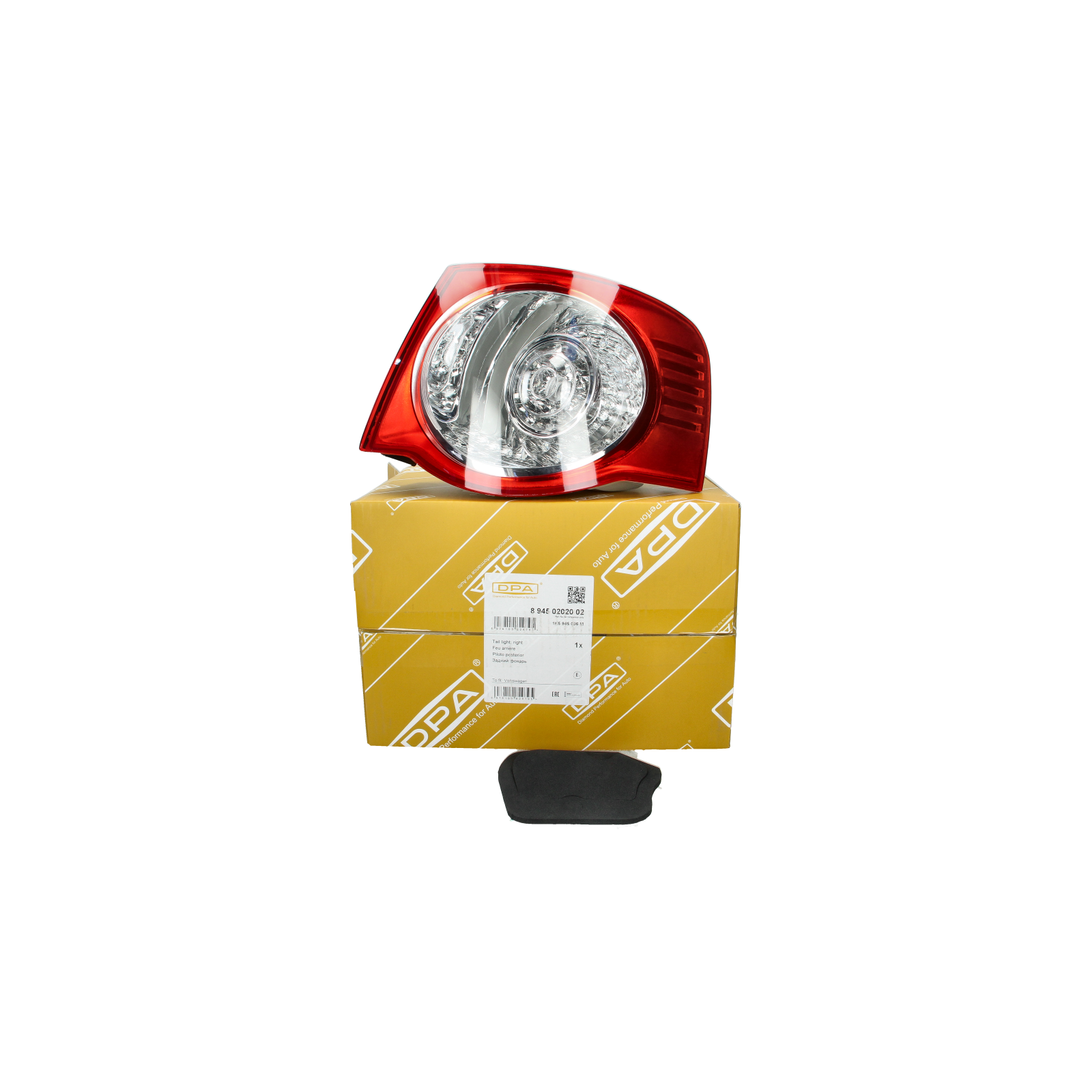 Lamp Rear Right For VW Jetta 1K5945096M 89450202002 DPA main product photo