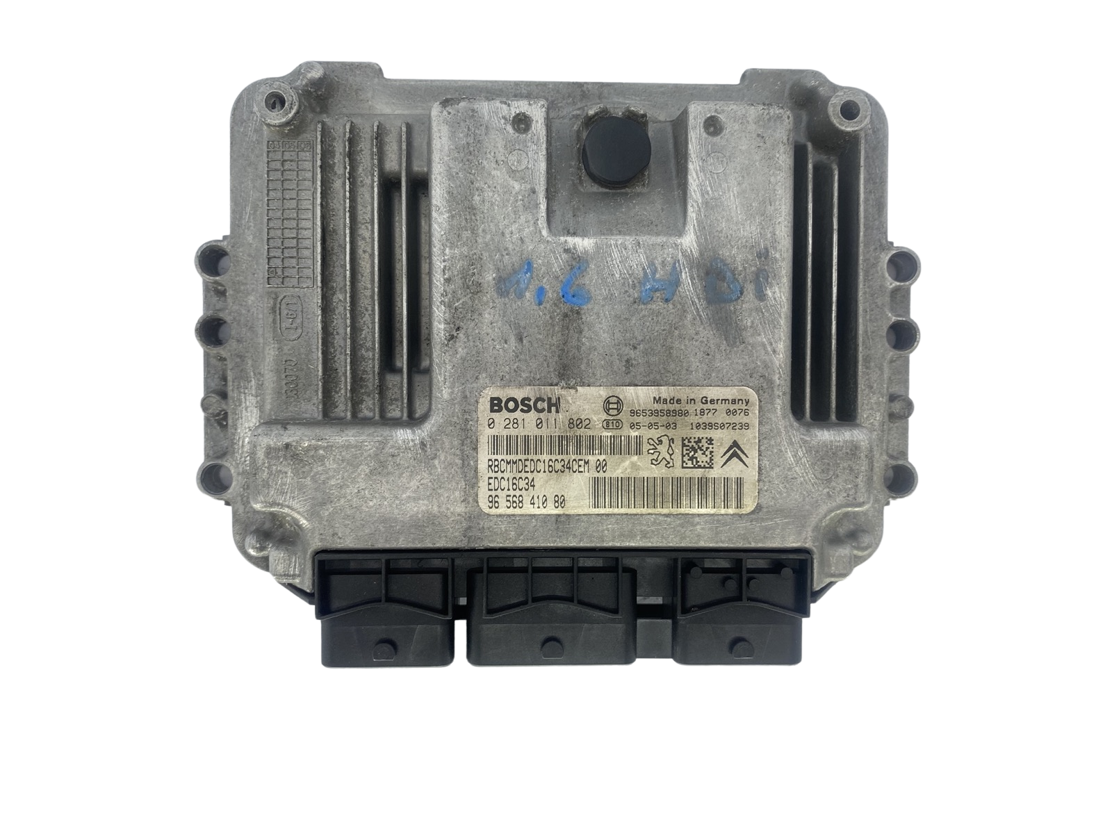 Control Unit 0281011802 9656841080 9653958980 PSA Bosch 53526 main product photo