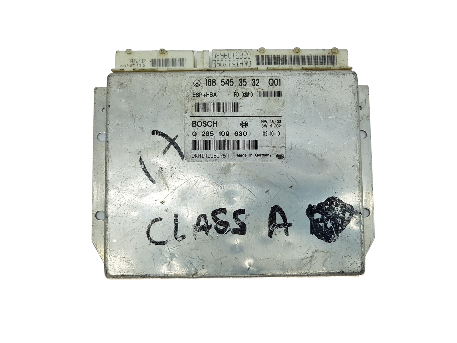 Control Unit ESP Mercedes 1685453532 0265109630 Bosch 16270 main product photo