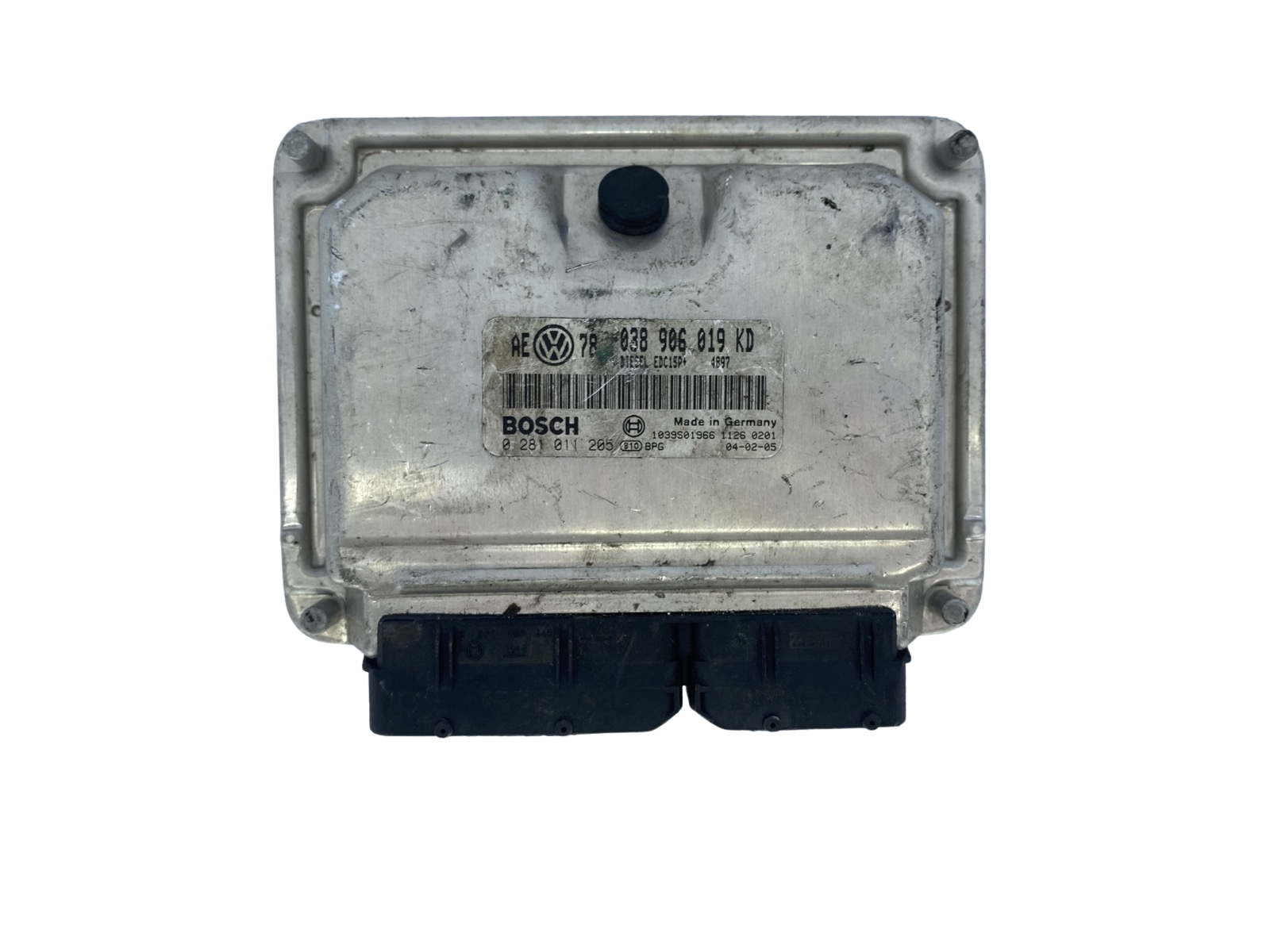 Control Unit 038906019KD 0281011205 Volkswagen Bosch 52061 main product photo