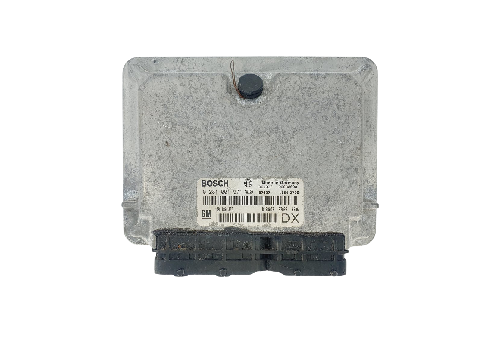 Control Unit 09180353DX 0281001971 Opel Bosch 41482 main product photo