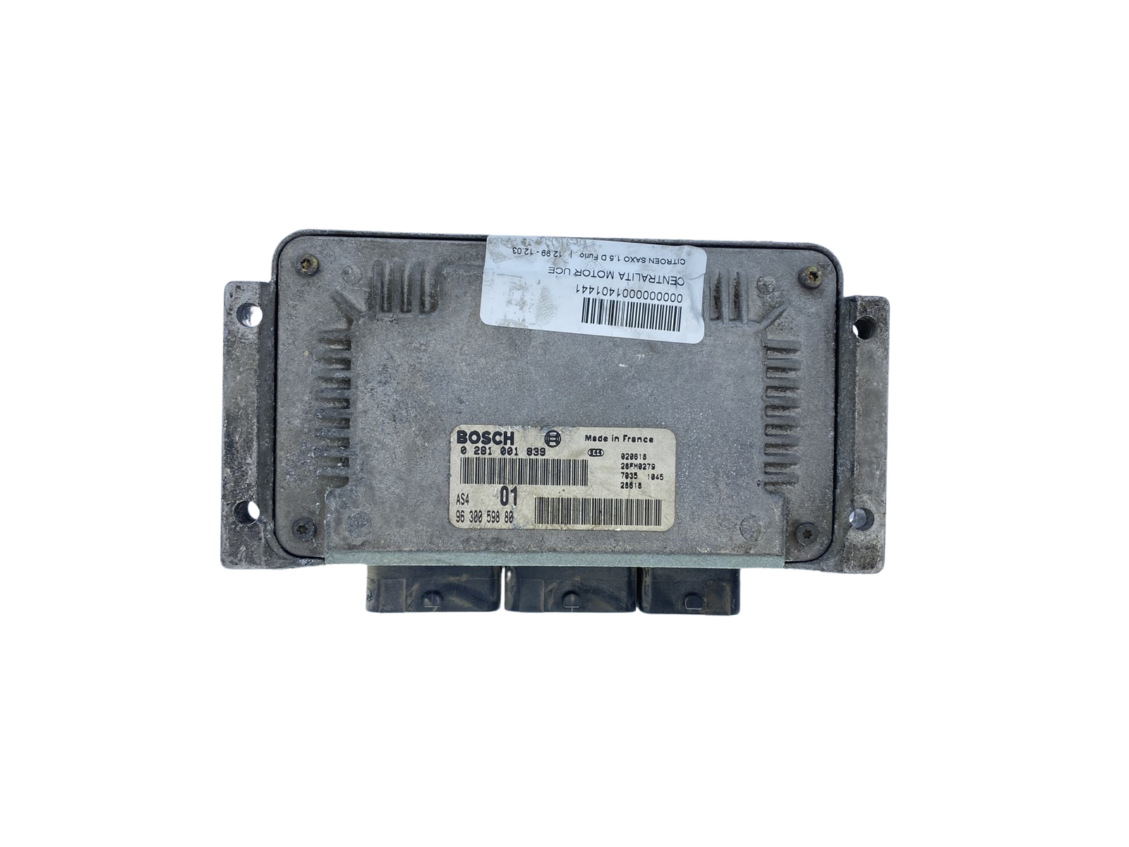 Control Unit 0281001839 9630059880 PSA Bosch 61875 main product photo