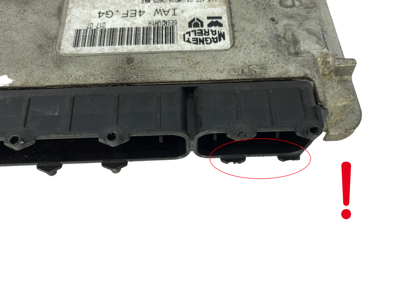 Control Unit IAW4EF.G4 51798647 61601.294.01 Fiat Magneti Marelli 52544 main product photo