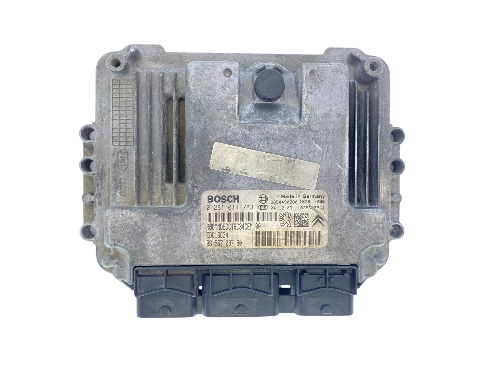 Control Unit 0281011783 9658556780 9654490280 PSA Bosch 63796 main product photo