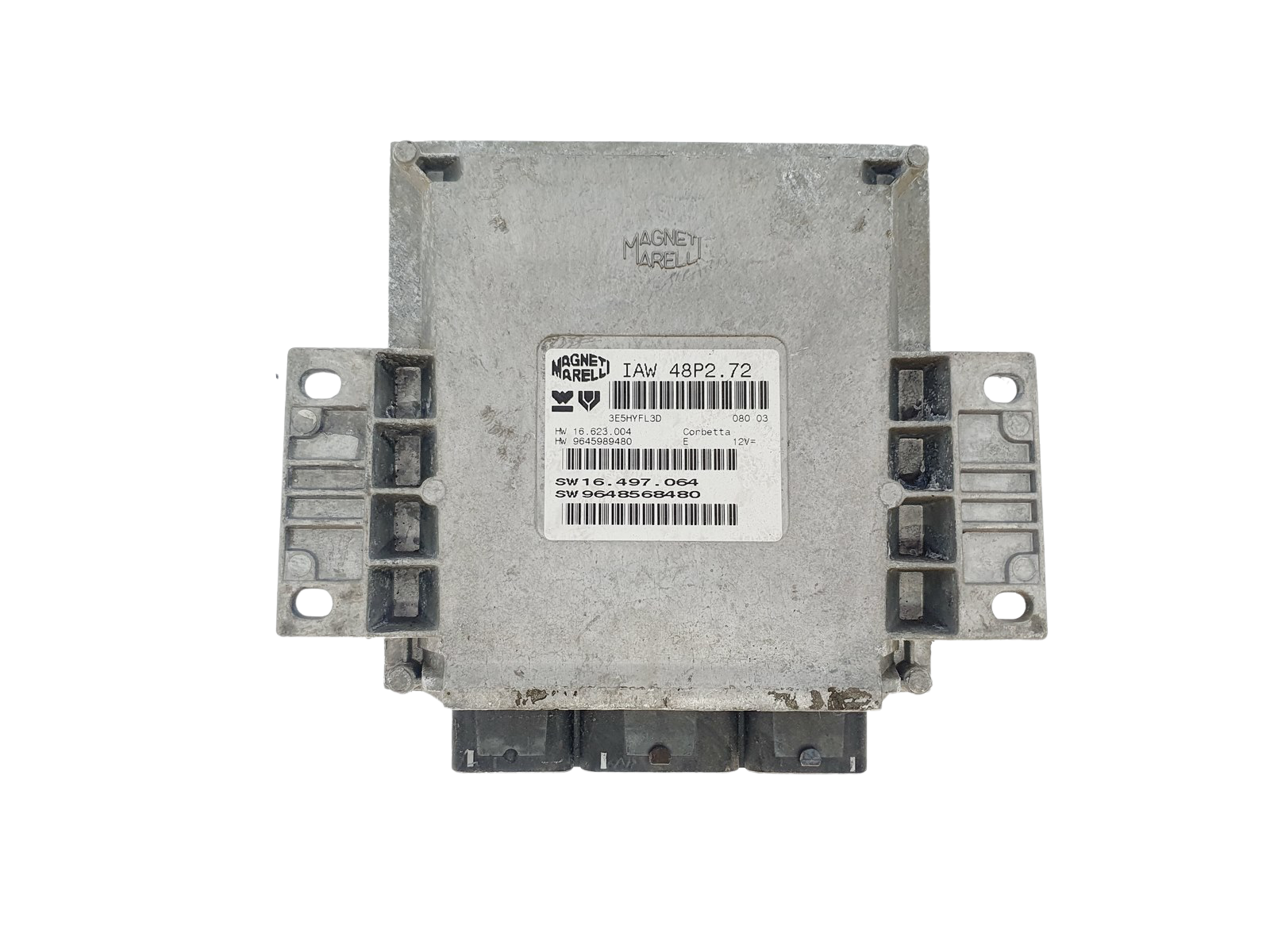 Control Unit 9648568480 IAW48P2.72 PSA Magneti Marelli 37648 main product photo