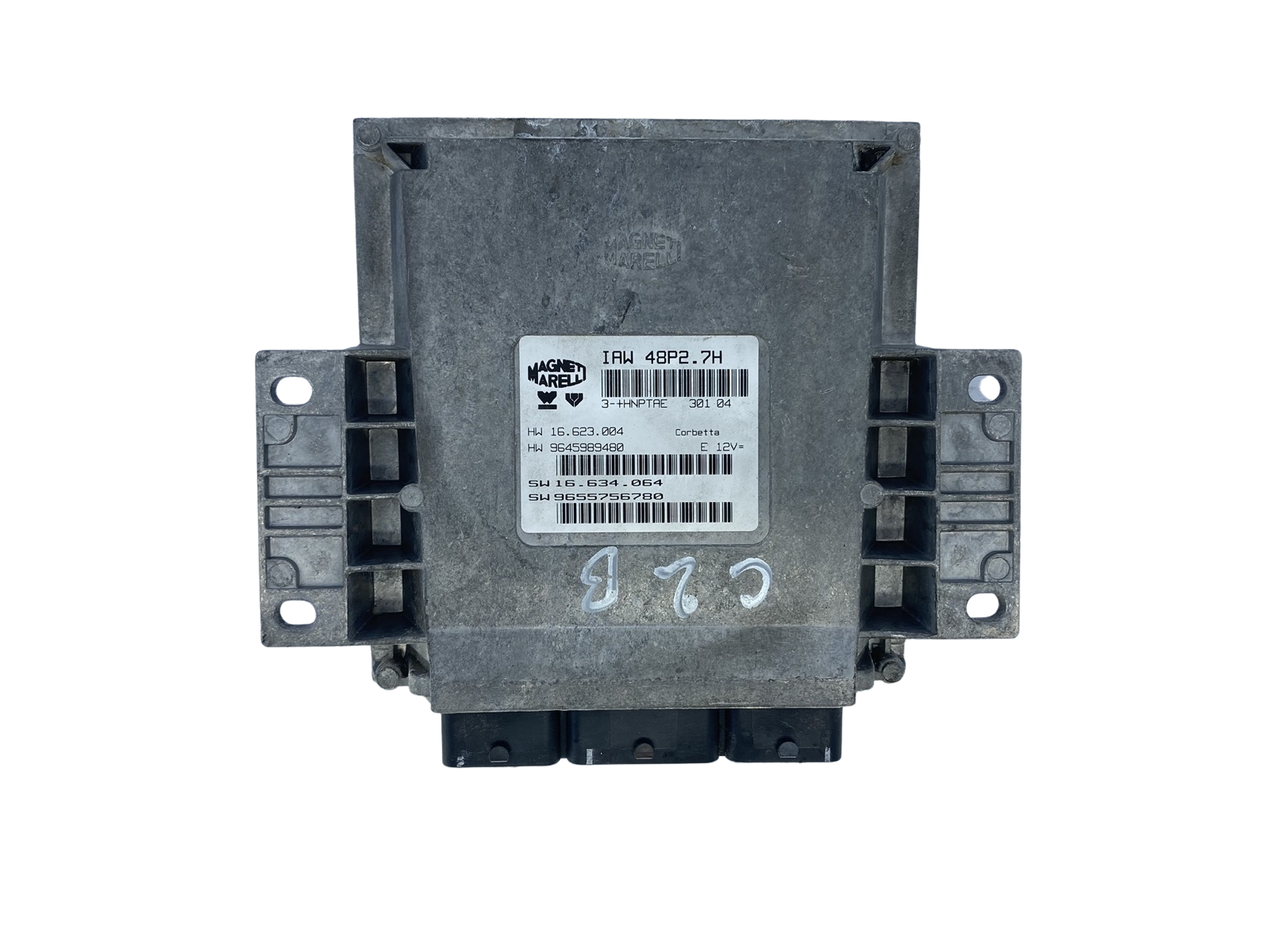 Control Unit PSA 9655756780 IAW48P2.7H 9645989480 Magneti Marelli 50668 main product photo