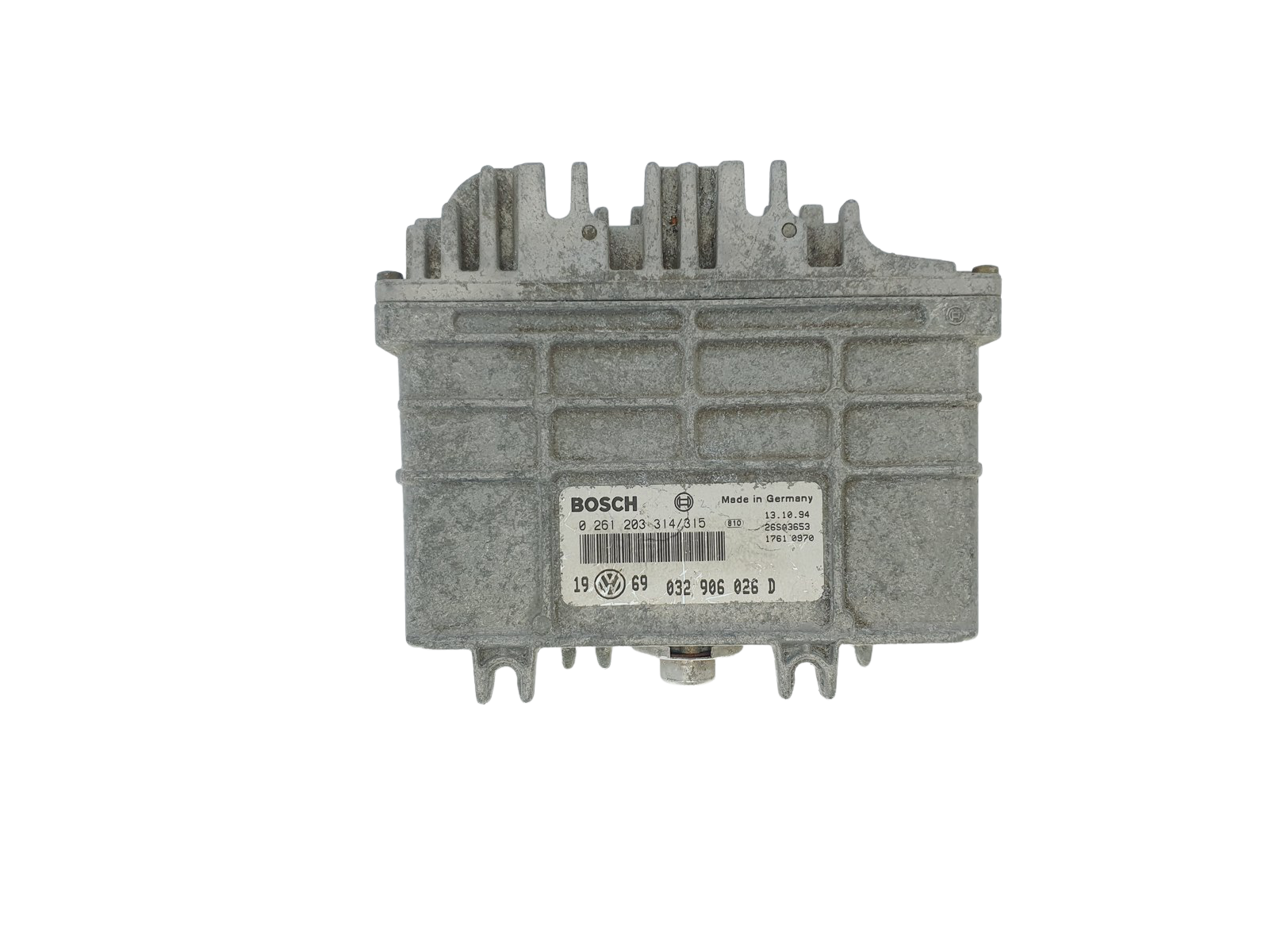 ECU Engine Control Unit VW 032906026D 0261203314 Bosch 40839 main product photo