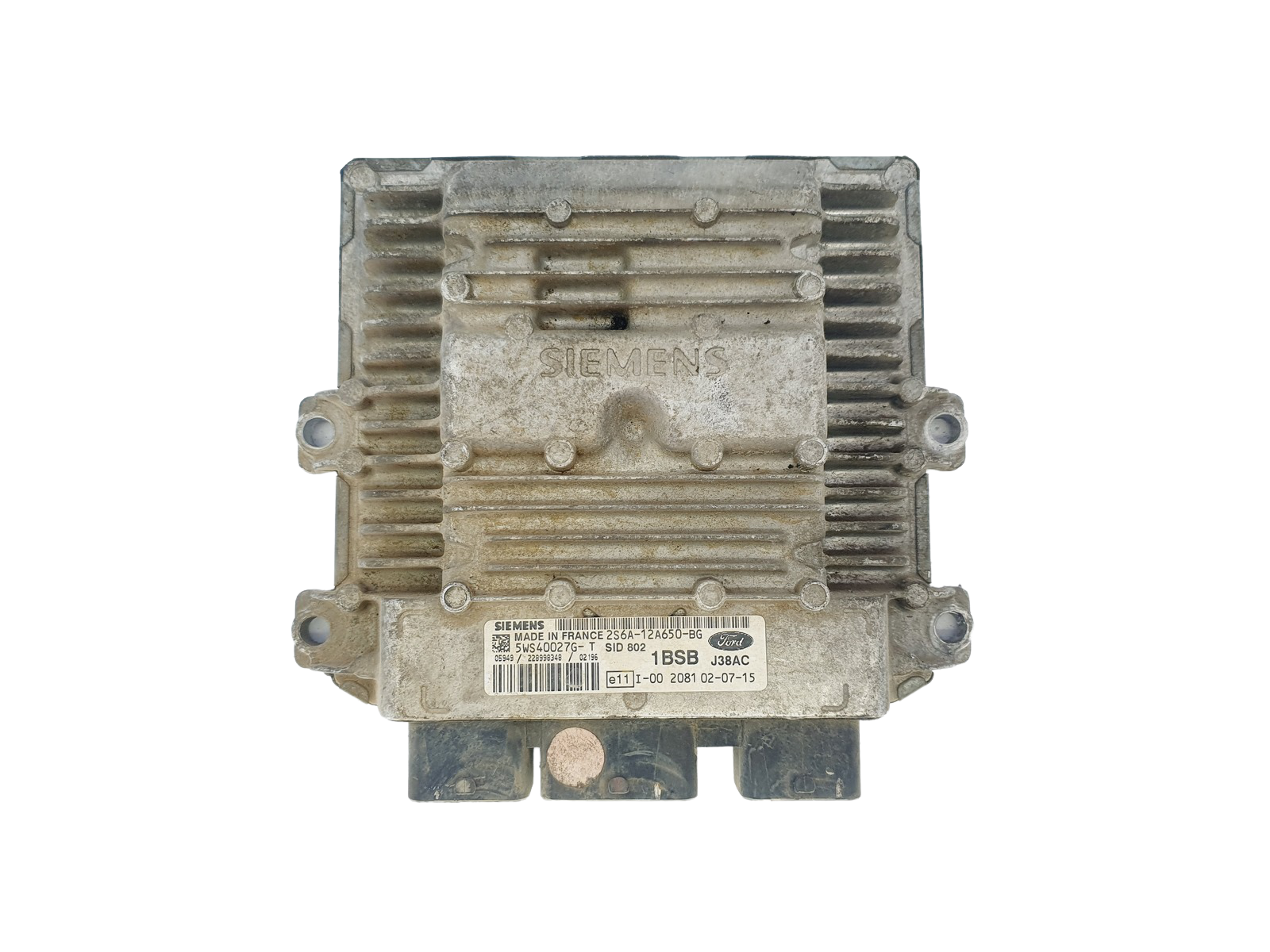 Control Unit 2S6A-12A650-BG 5WS40027G-T SID 802 Ford Siemens 35608 main product photo