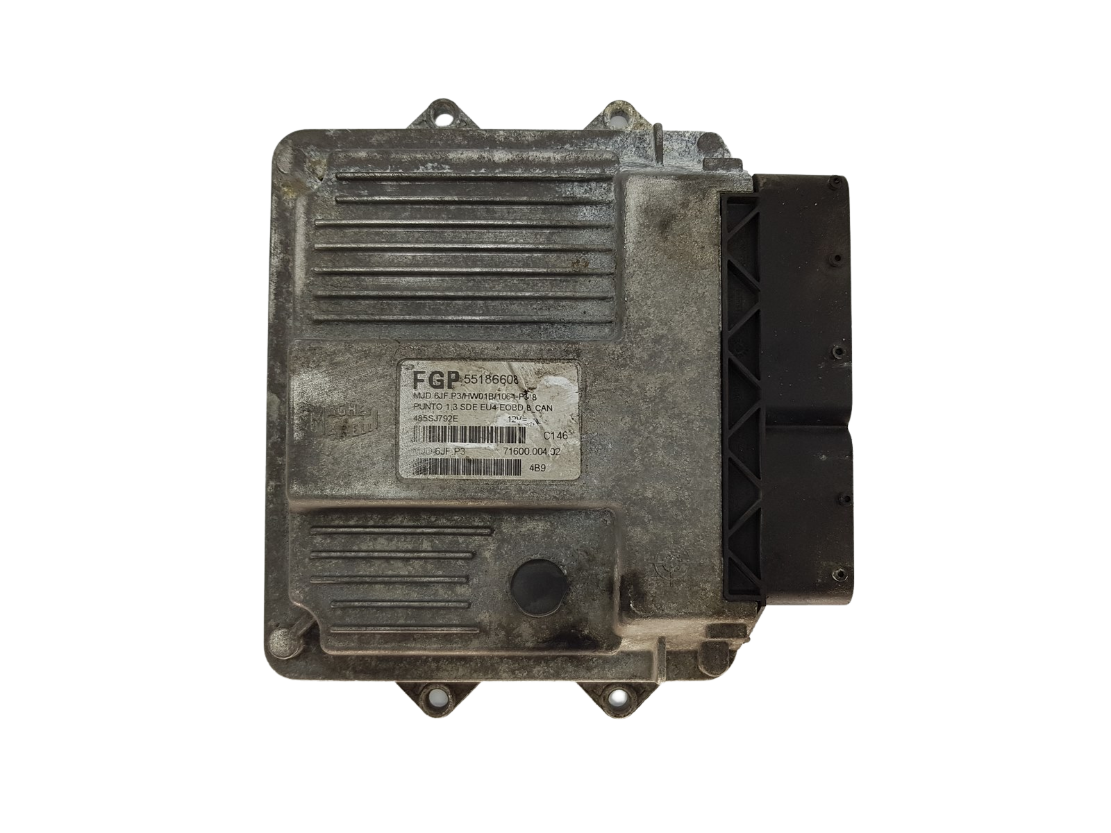 Control Unit Fiat 55186608 MJD6JF.P3 71600.004.02 Magneti Marelli 15561 main product photo
