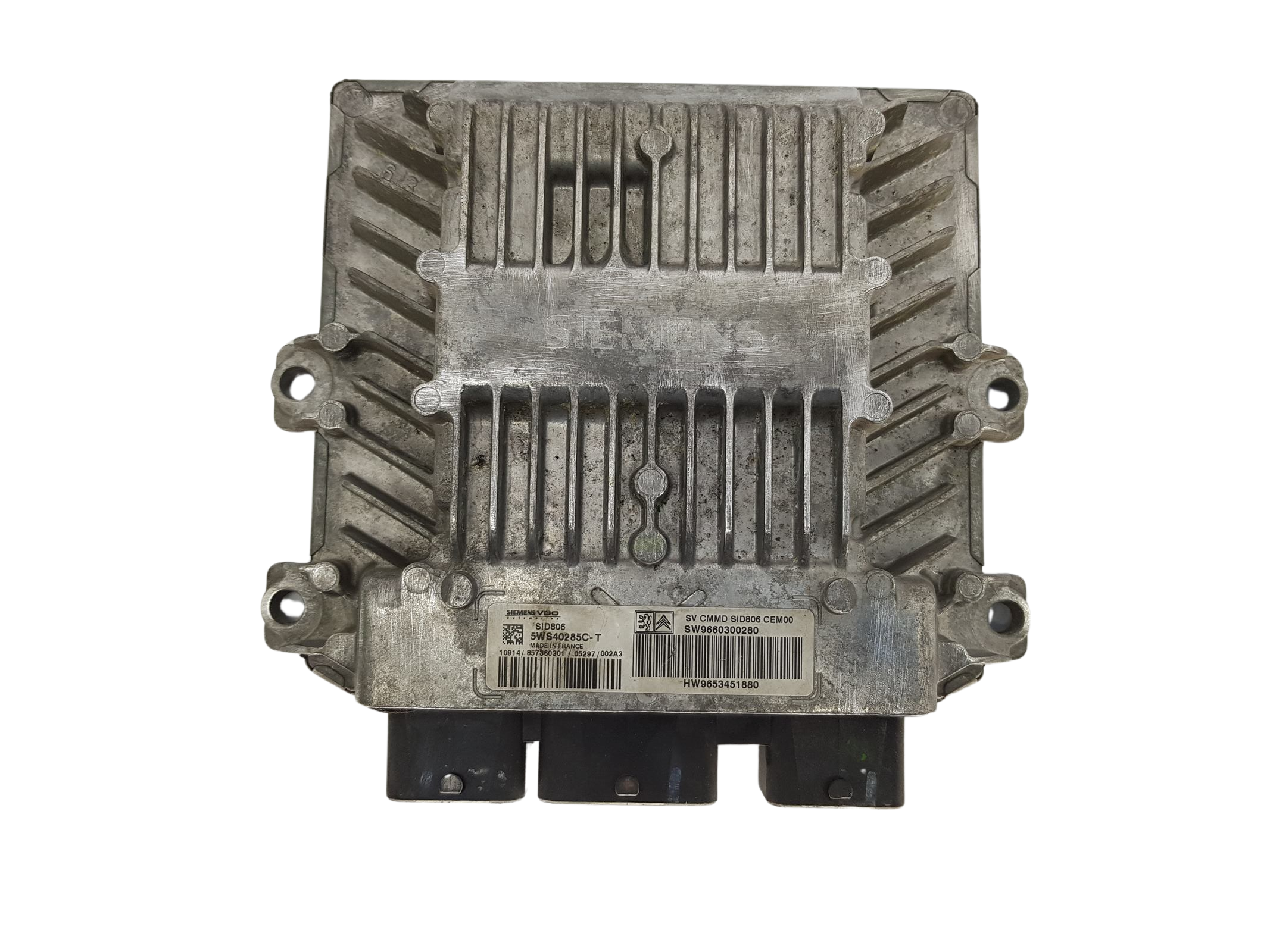 Control Unit 9660300280 9653451880 5WS40285C-T PSA Siemens 3464 main product photo