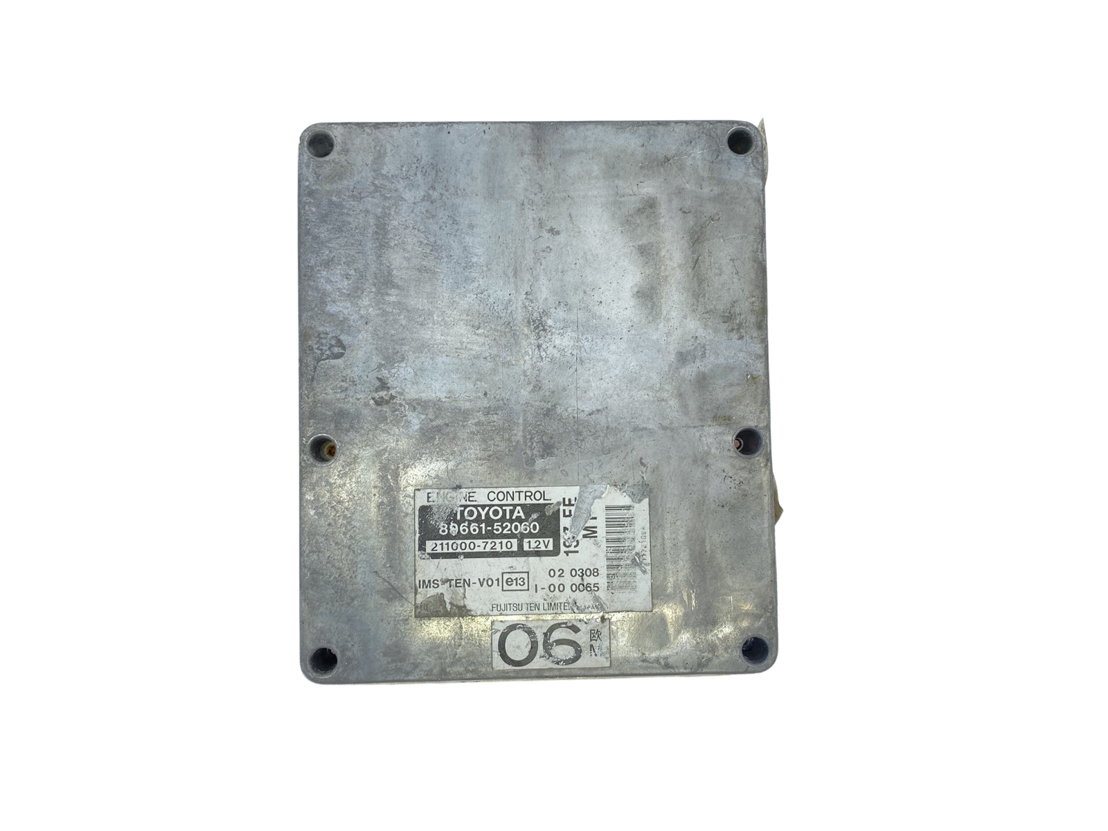 Control Unit Toyota 89661-52060 211000-7210 1SZ-FE Fujitsu 55103 main product photo