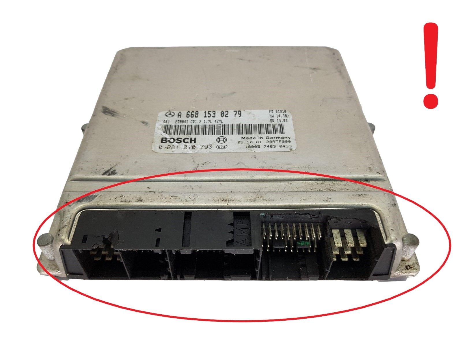 Control Unit A6681530279 0281010793 Mercedes Bosch 17221 main product photo